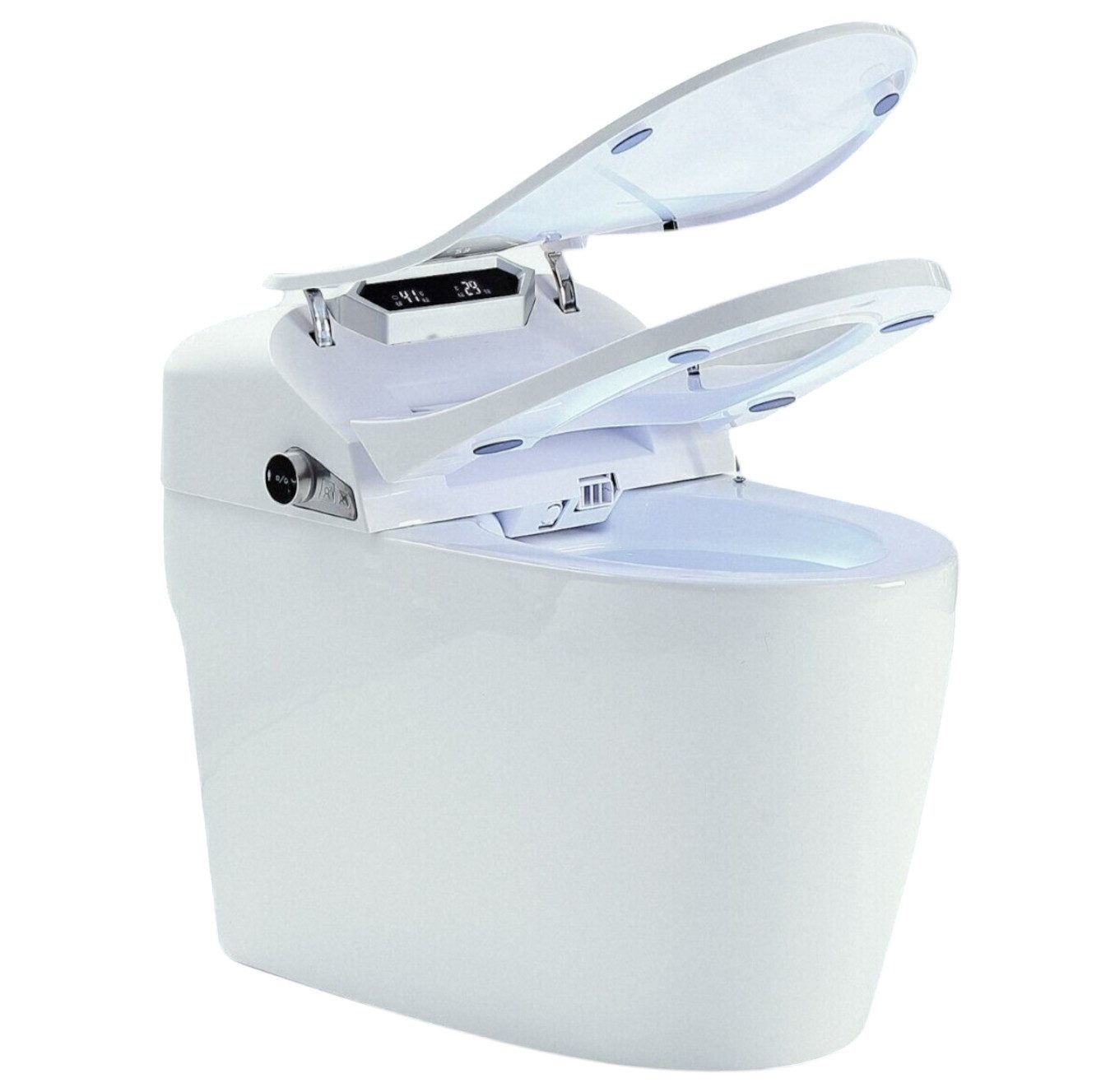 DEKO VERTRIEB BAYERN Dusch-WC Luxus LED Dusch-WC Automatik Toilette Smart Toilet