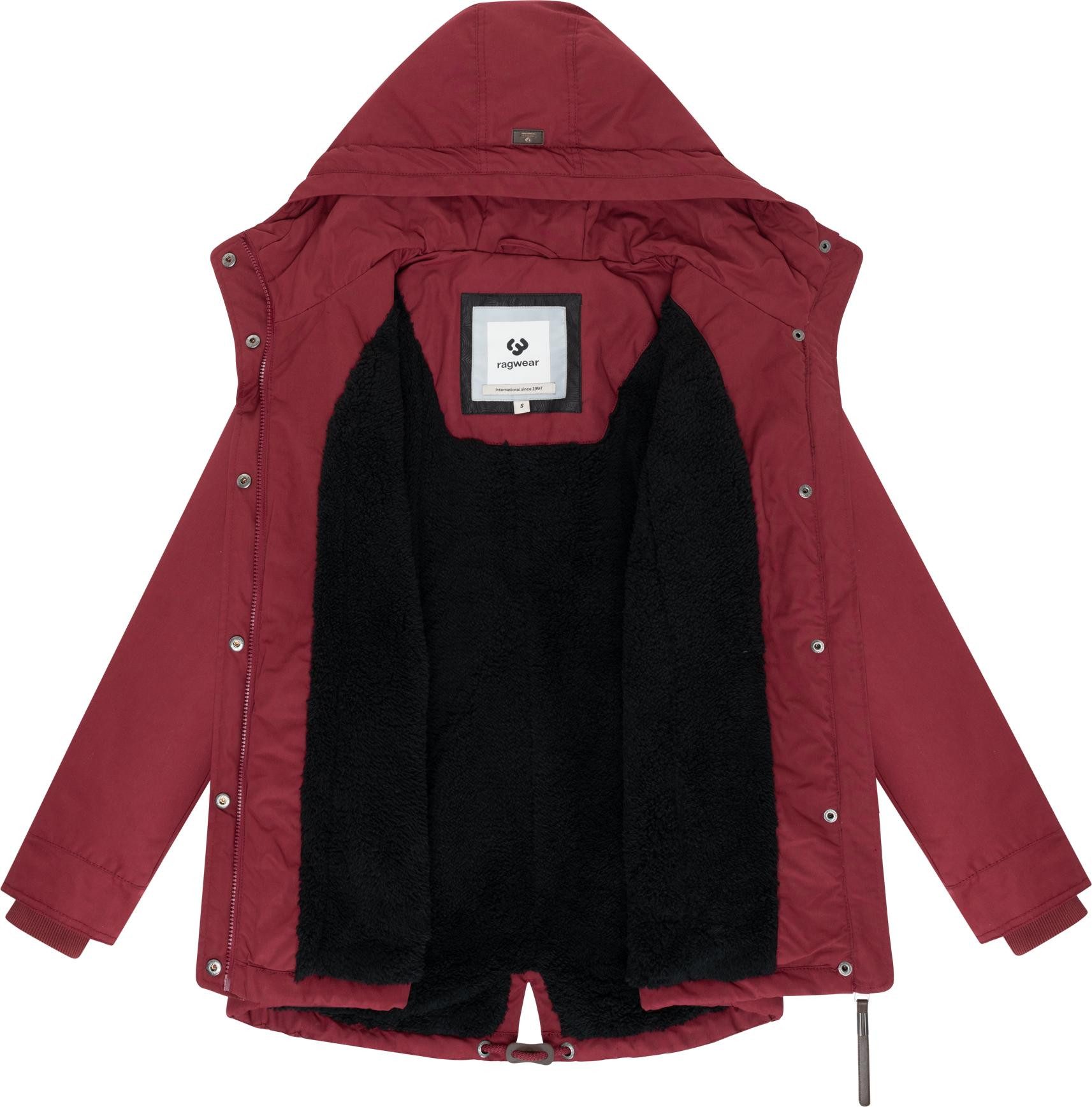 Ragwear Winterjacke Parkker Warm YOUMODO Winter Parka mit kuscheligem Teddy-Innenfutter – Bild 5 von 5