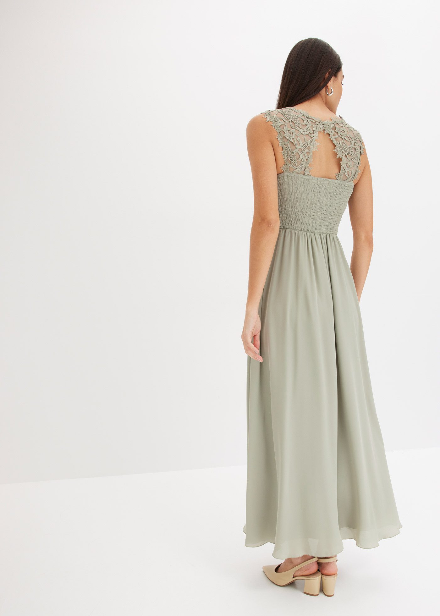 bonprix Maxikleid für festliche Anlässe, vollständig gefüttert, taillierte günstig online kaufen