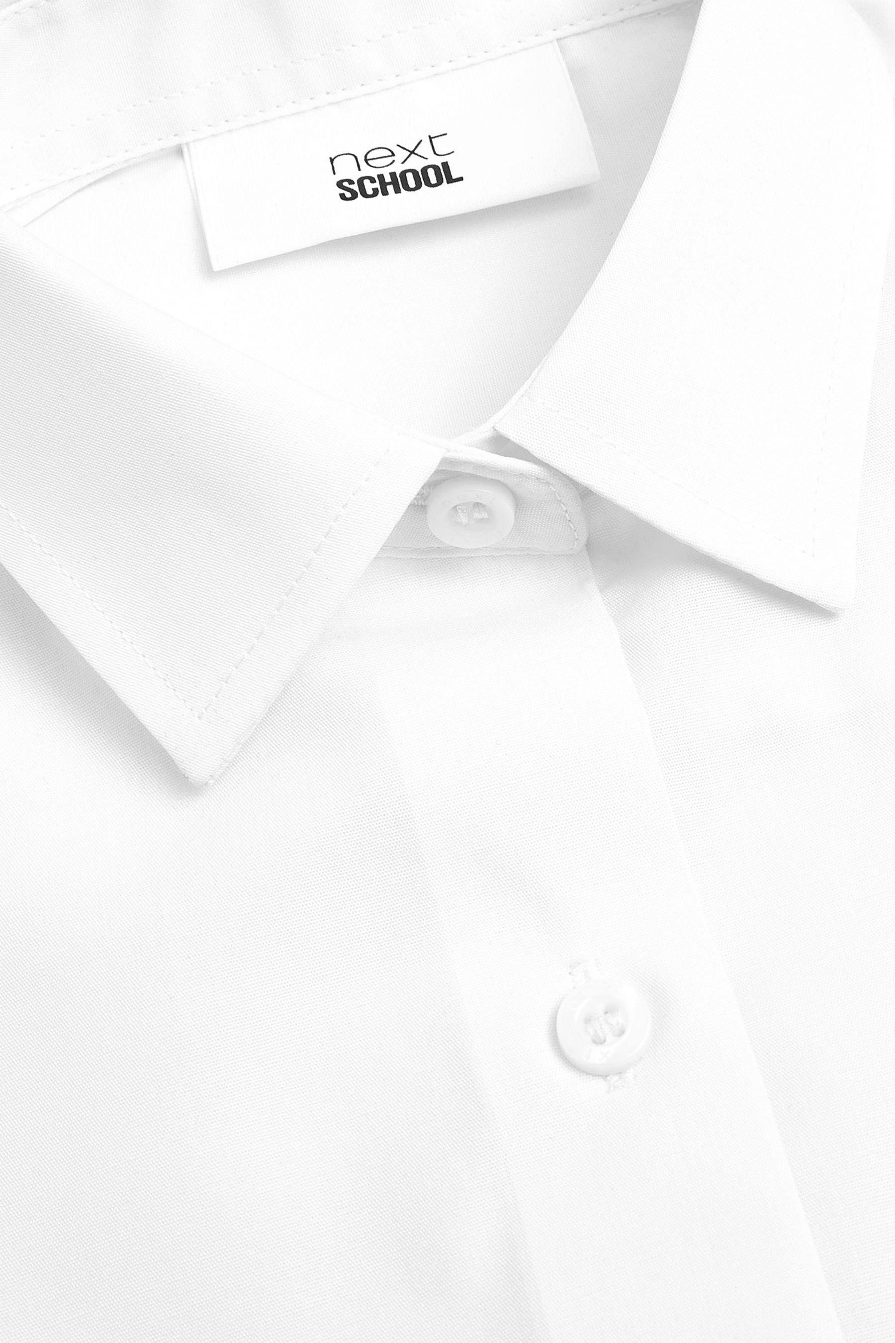 Next Kurzarmbluse Kurzarmhemden (3-17 Jahre) - Slim Fit, 2er-Pack (2-tlg) – Bild 4 von 5