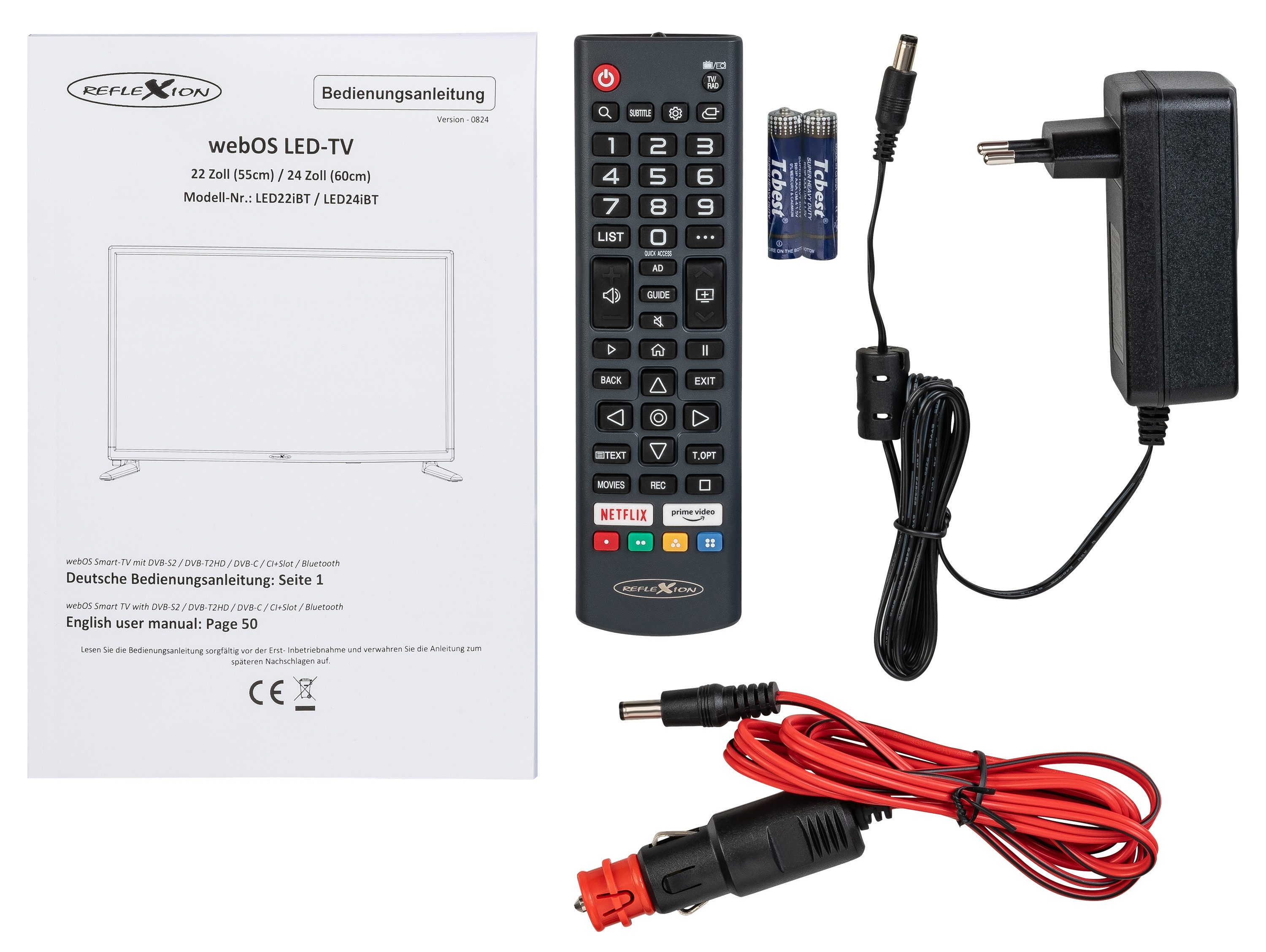 Reflexion LED24IBT LED-Fernseher (60,00 ...