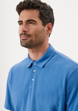 s.Oliver Kurzarmshirt Poloshirt mit ausgefallenem Design Dip Dye