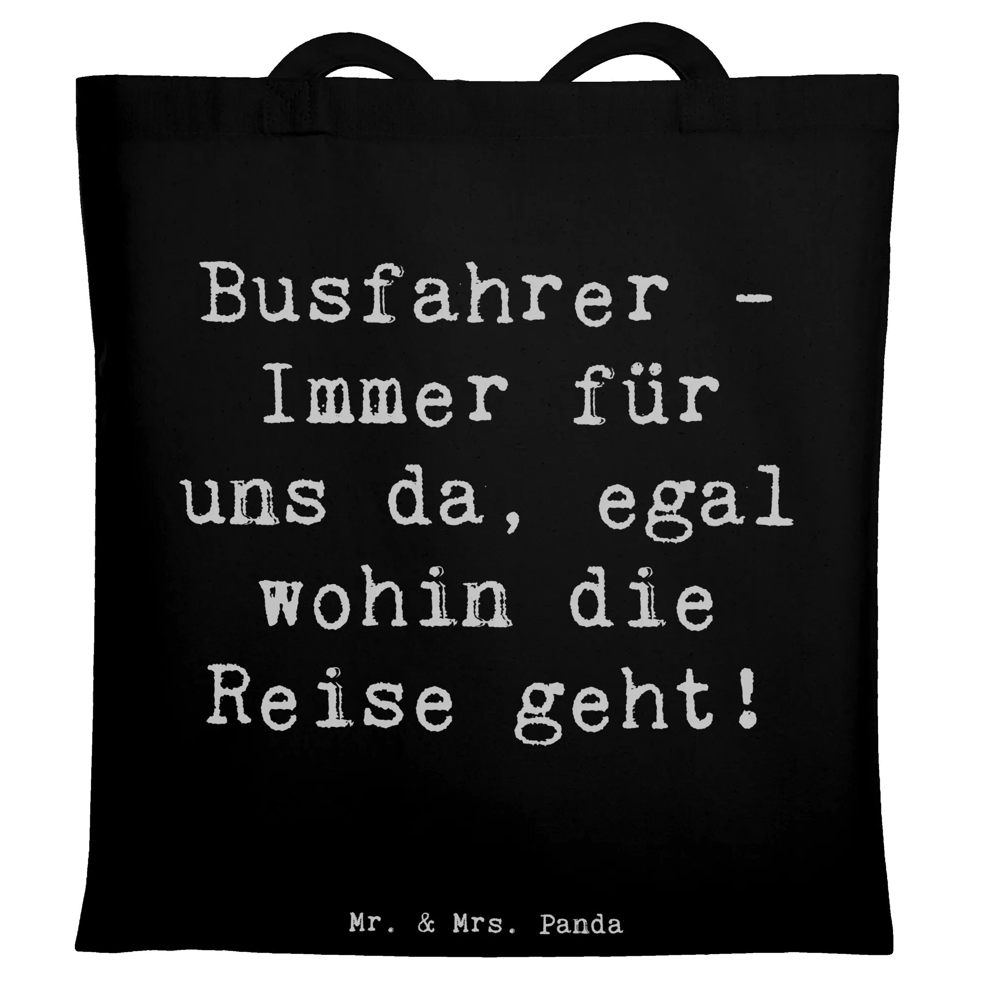 Tragetasche Spruch Busfahrer Held - Schwarz - Geschenk, Hingabe, tägliche Fahrdie