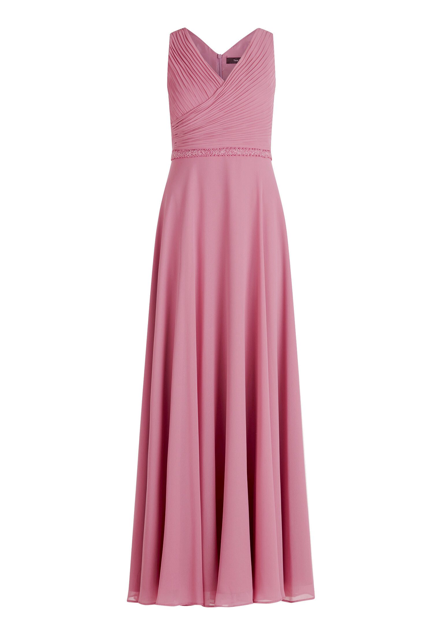 Vera Mont Abendkleid Damen mit Plissee Dekoelemente