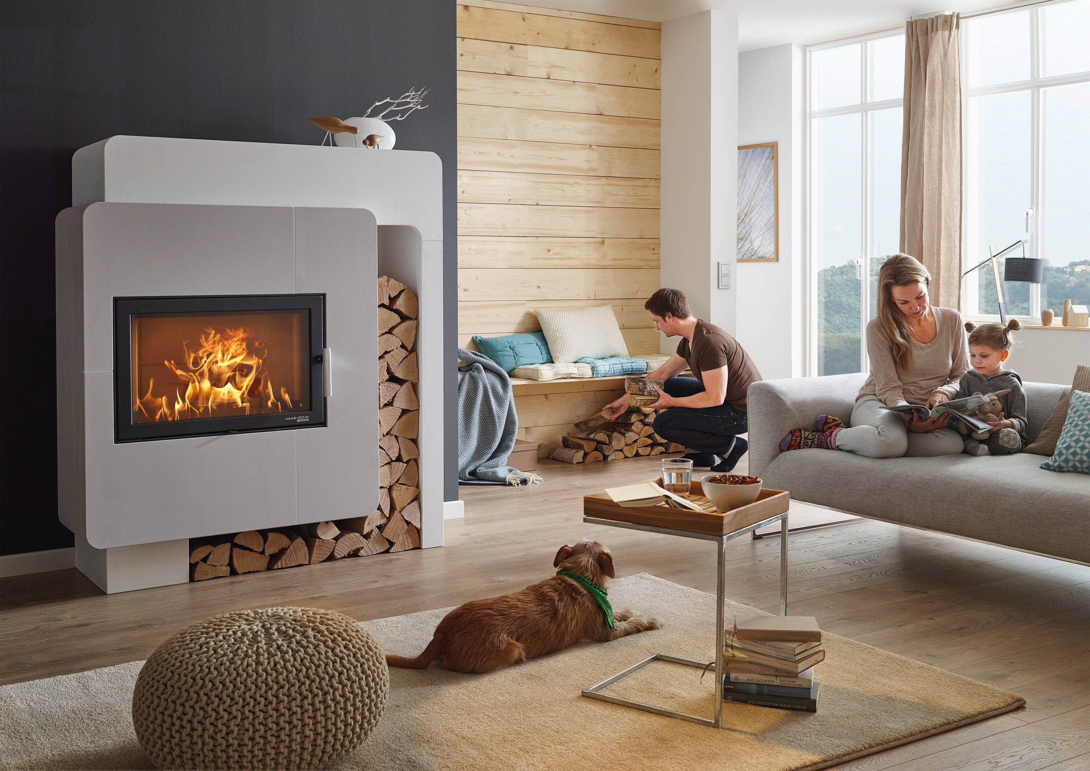 Haas + Sohn Kaminbausätze »Arlberg«, 8,3 kW, Zeitbrand