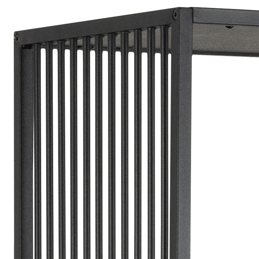 ebuy24 Regal Strington Regal 5 Ablagen schwarz.