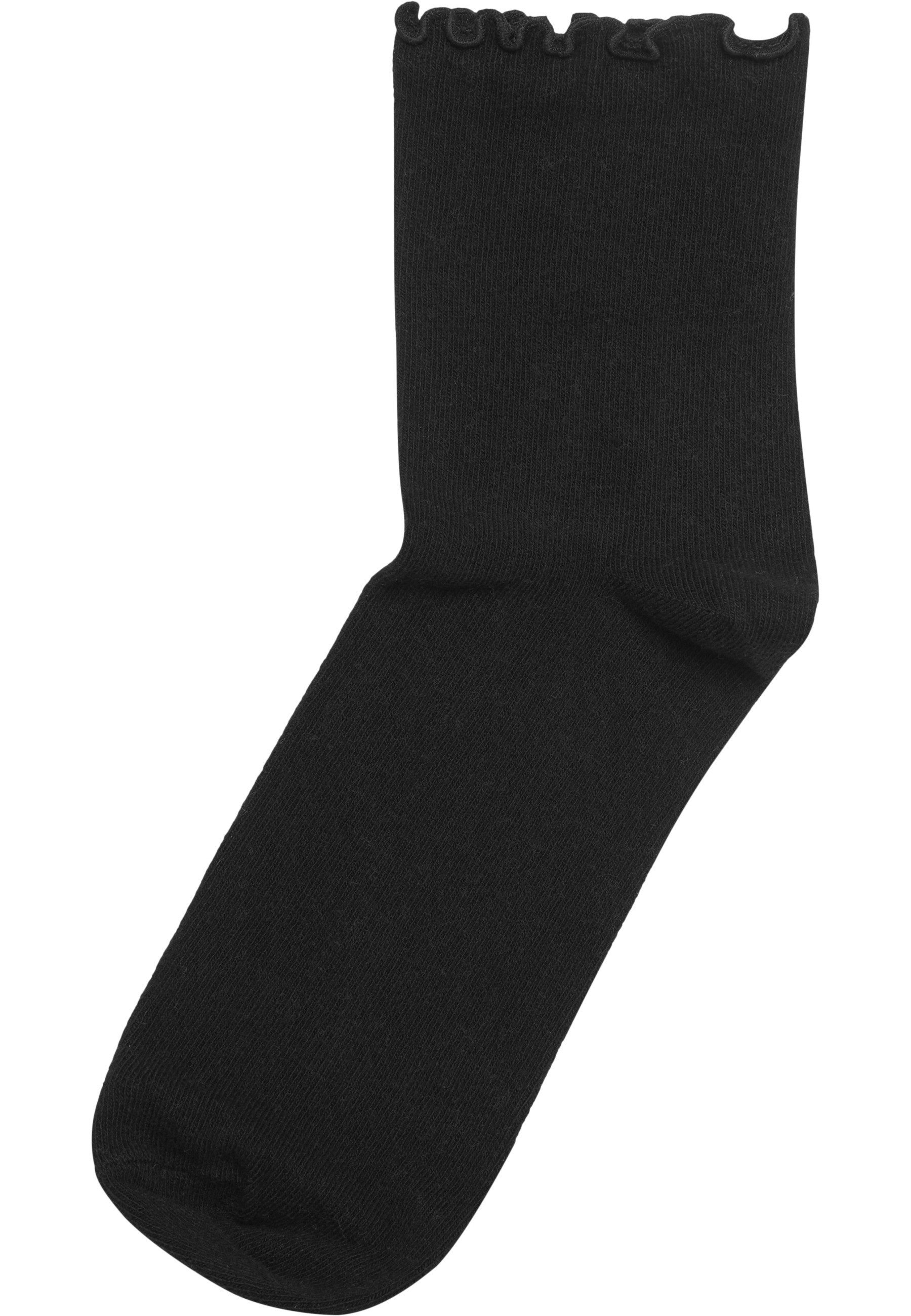 URBAN CLASSICS Basicsocken Urban Classics Ruffle Socks 3-Pack (1-Paar)