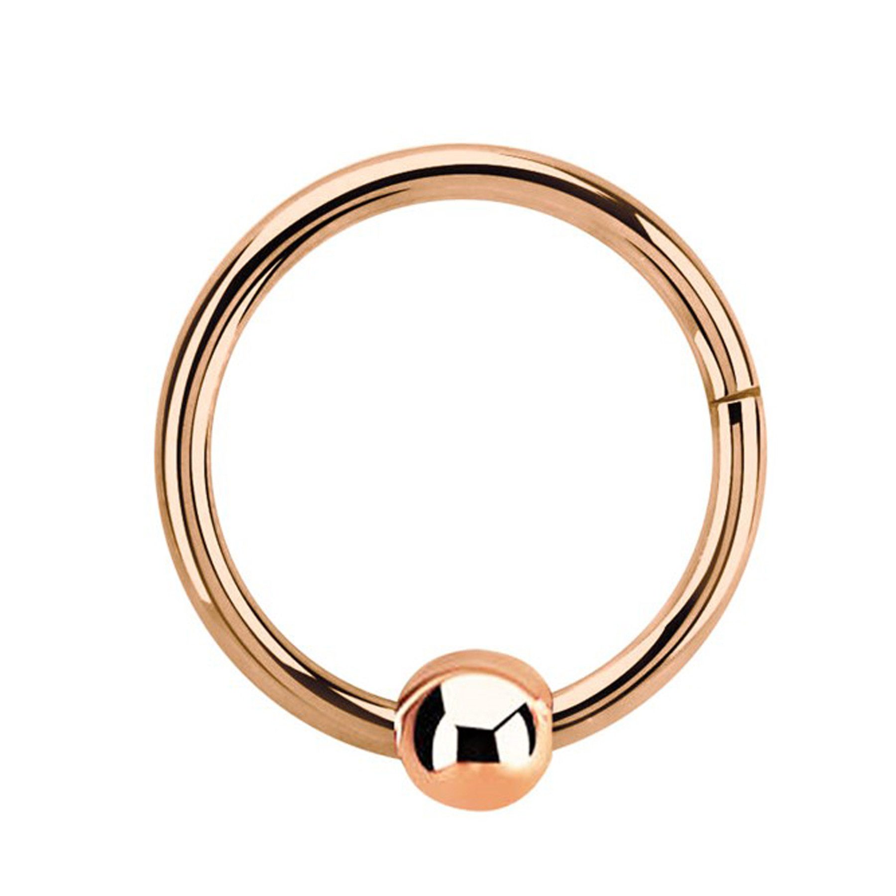 Adelia´s Nasenpiercing Piercing Nasenpiercing, Aus 316l Stahl​ PVD Rosegold beschichtet