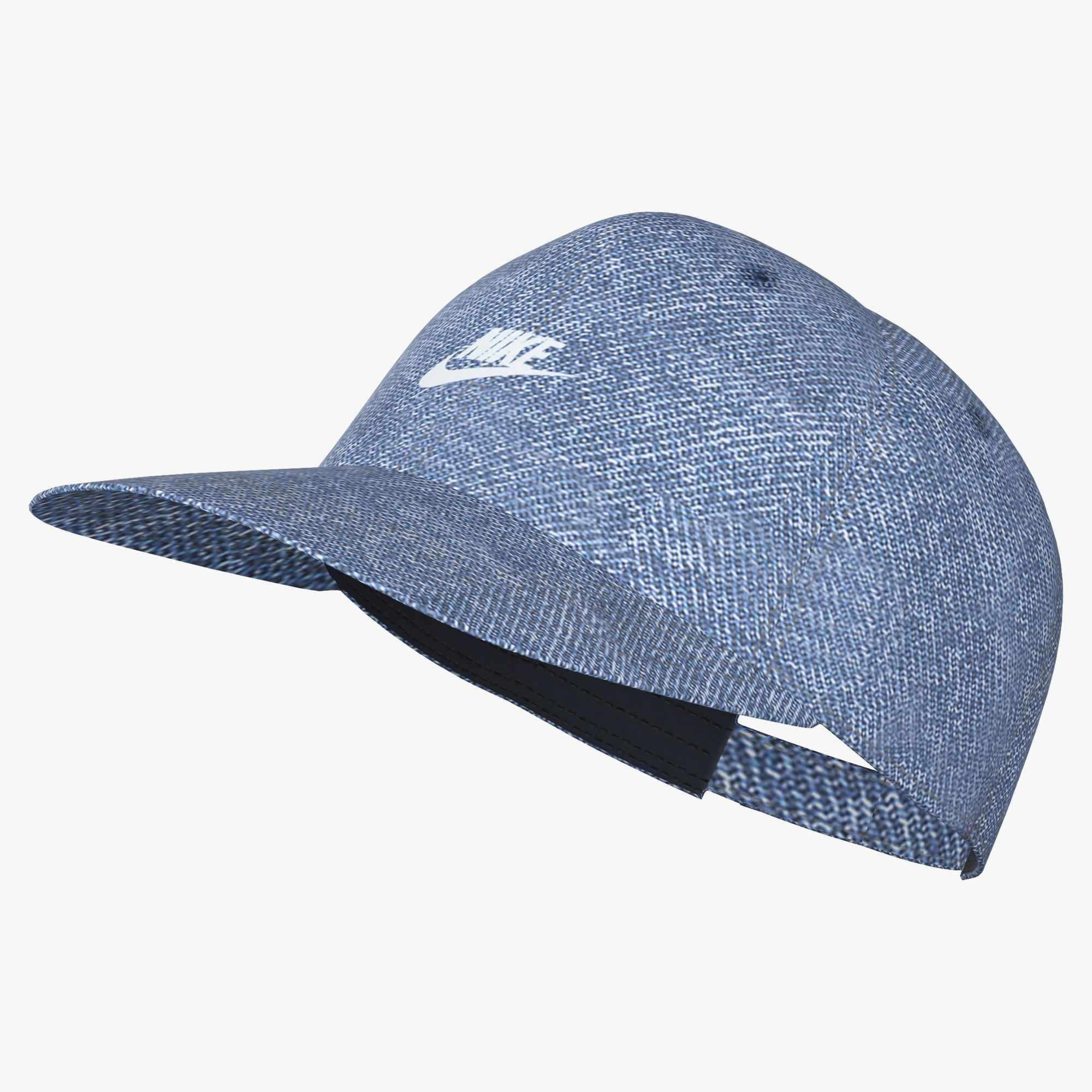 Nike Sportswear Baseball Cap K NK CLUB CAP US CB DENIM für Jugendliche, sportlicher Stil