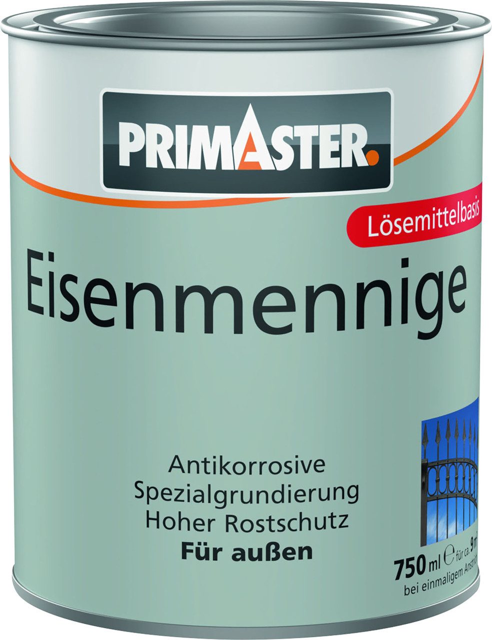 Primaster Wandgrundierung Primaster Eisenmennige rotbraun 750 ml