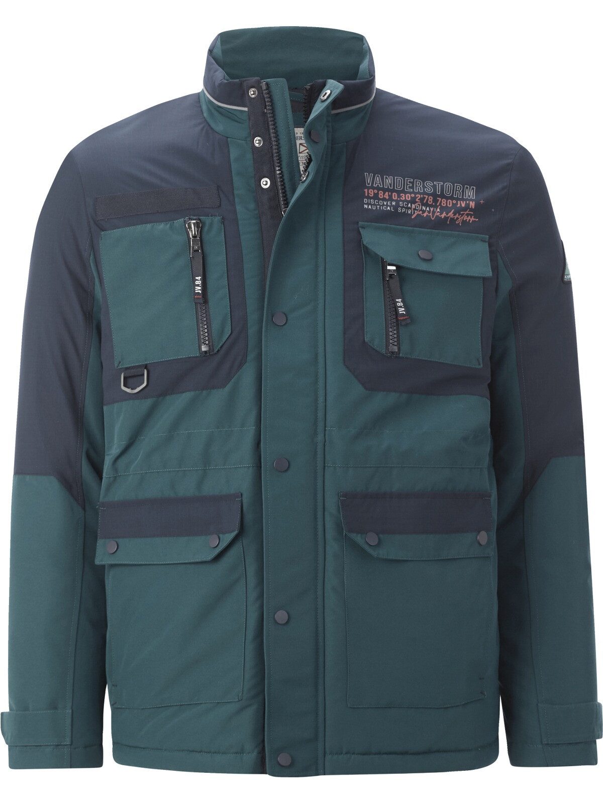 Jan Vanderstorm Outdoorjacke FINNDAL mit vielen praktischen Taschen