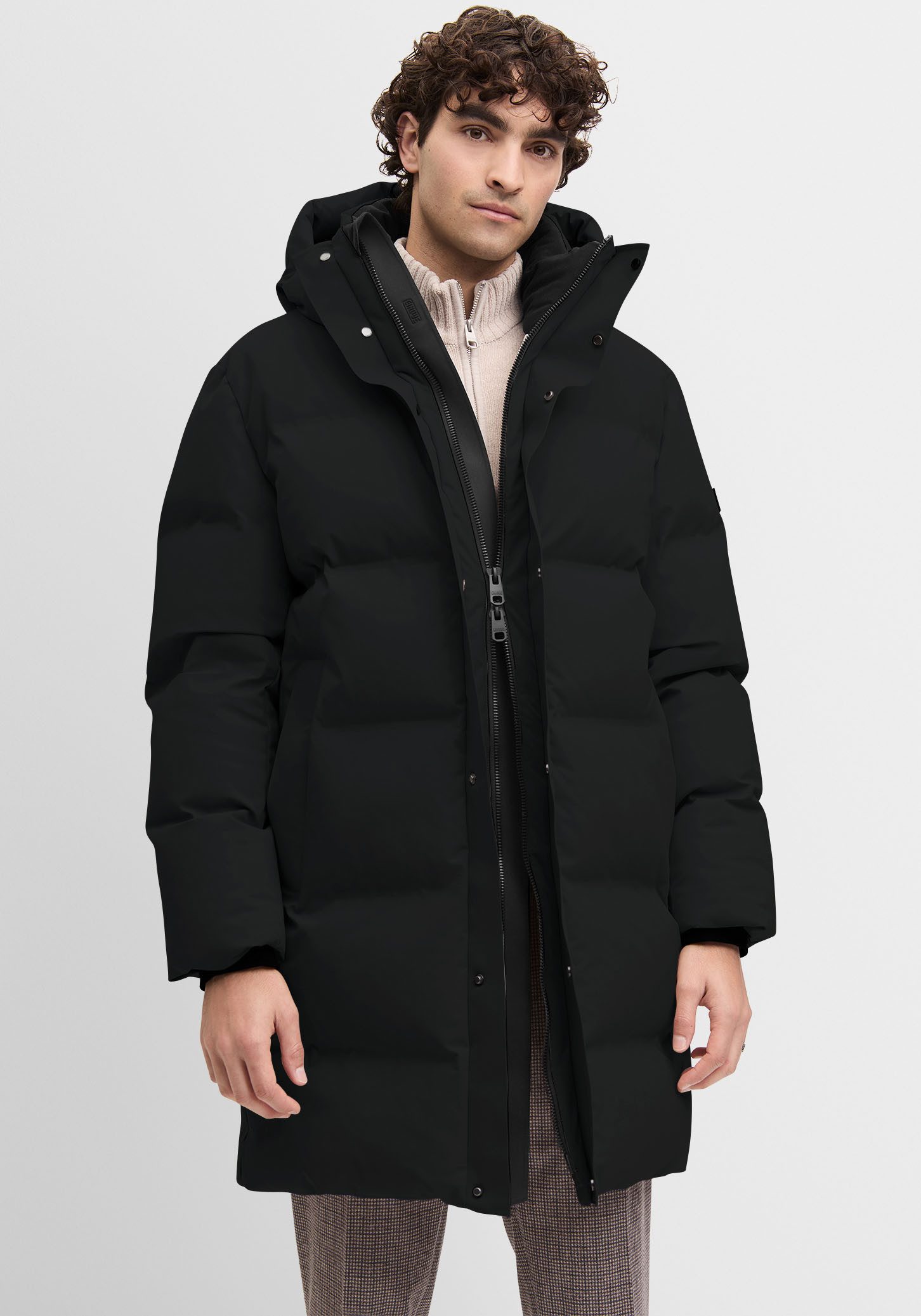 Cinque Parka CITHERMAL mit Logopatch günstig online kaufen