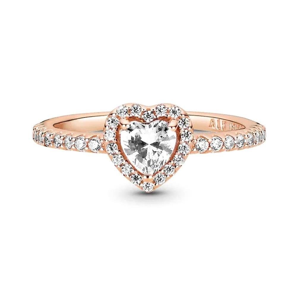 Pandora Fingerring Ring Herz für Damen mit Zirkonia PANDORA ROSE