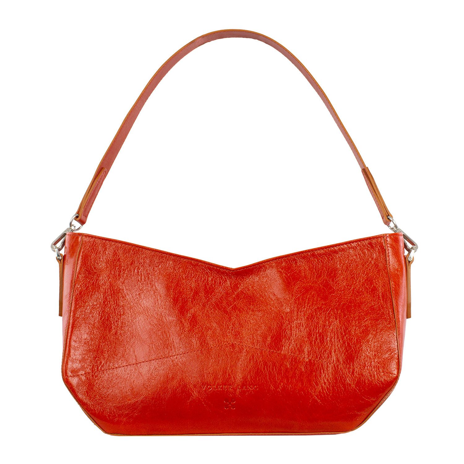 VOLKER LANG Handtasche CAMI - Schultertasche aus hochwertigem Leder