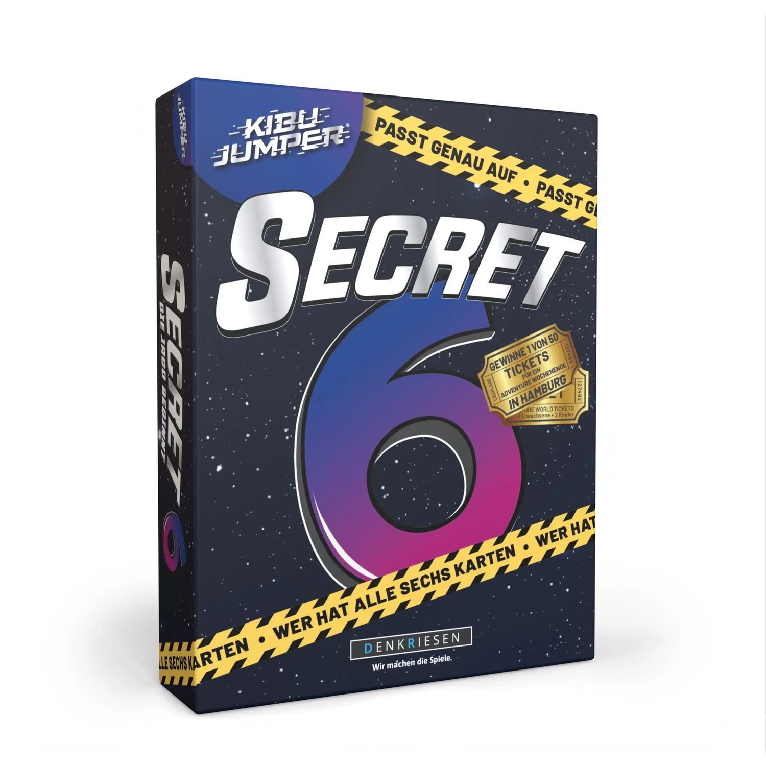 Denkriesen Spiel DENKRIESEN - KIBU JUMPER® - Secret 6 - "Die Jagd beginnt"