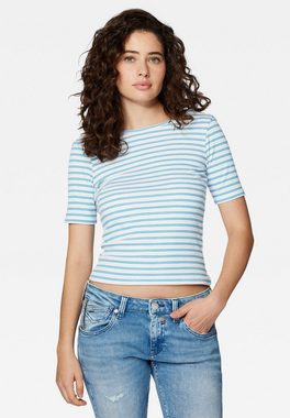 Mavi T-Shirt STRIPED TOP Kurzarm Top