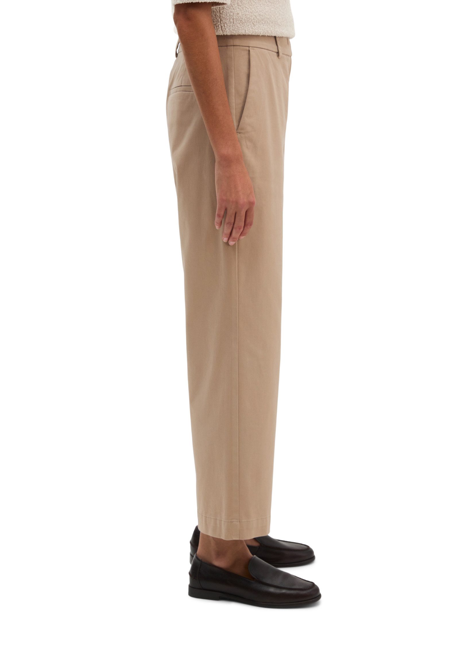 Marc O'Polo Chinohose aus Organic Cotton-Stretch-Satin
