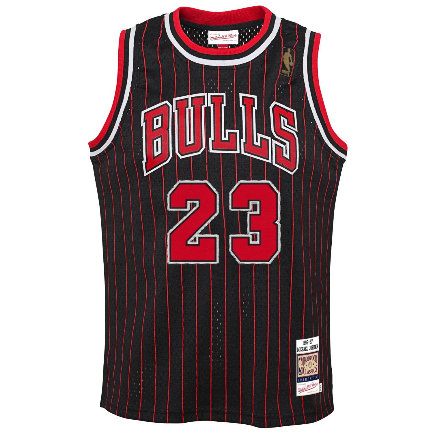 Mitchell & Ness Print-Shirt Authentic Jersey Chicago Bulls 1996 Michael Jorda