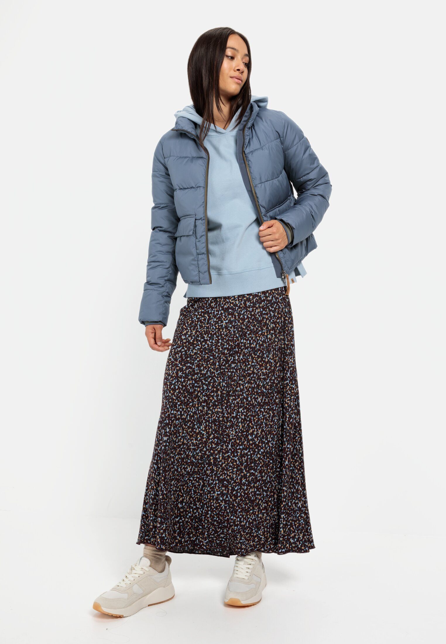 camel active Maxirock mit Allover-Print