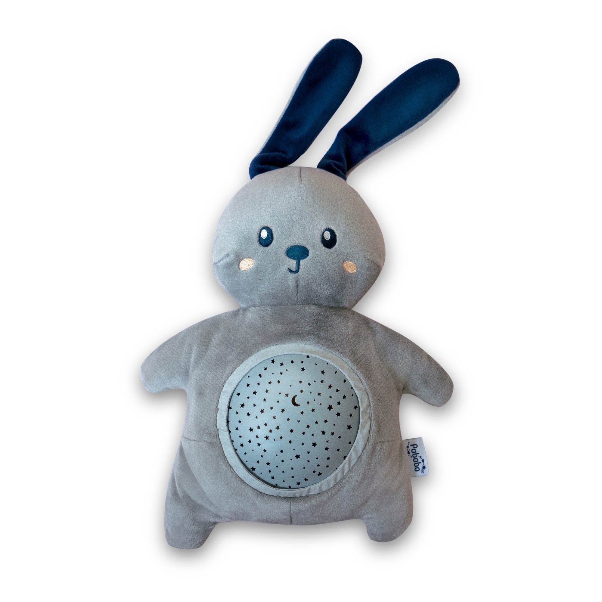 Pabobo LED Nachtlicht Projektions-Hase "Mimi Bunny" mit Sternenhimmel und  LED Farbwechsel, Einschalfhilfe, integrierter Timer, Angelcare