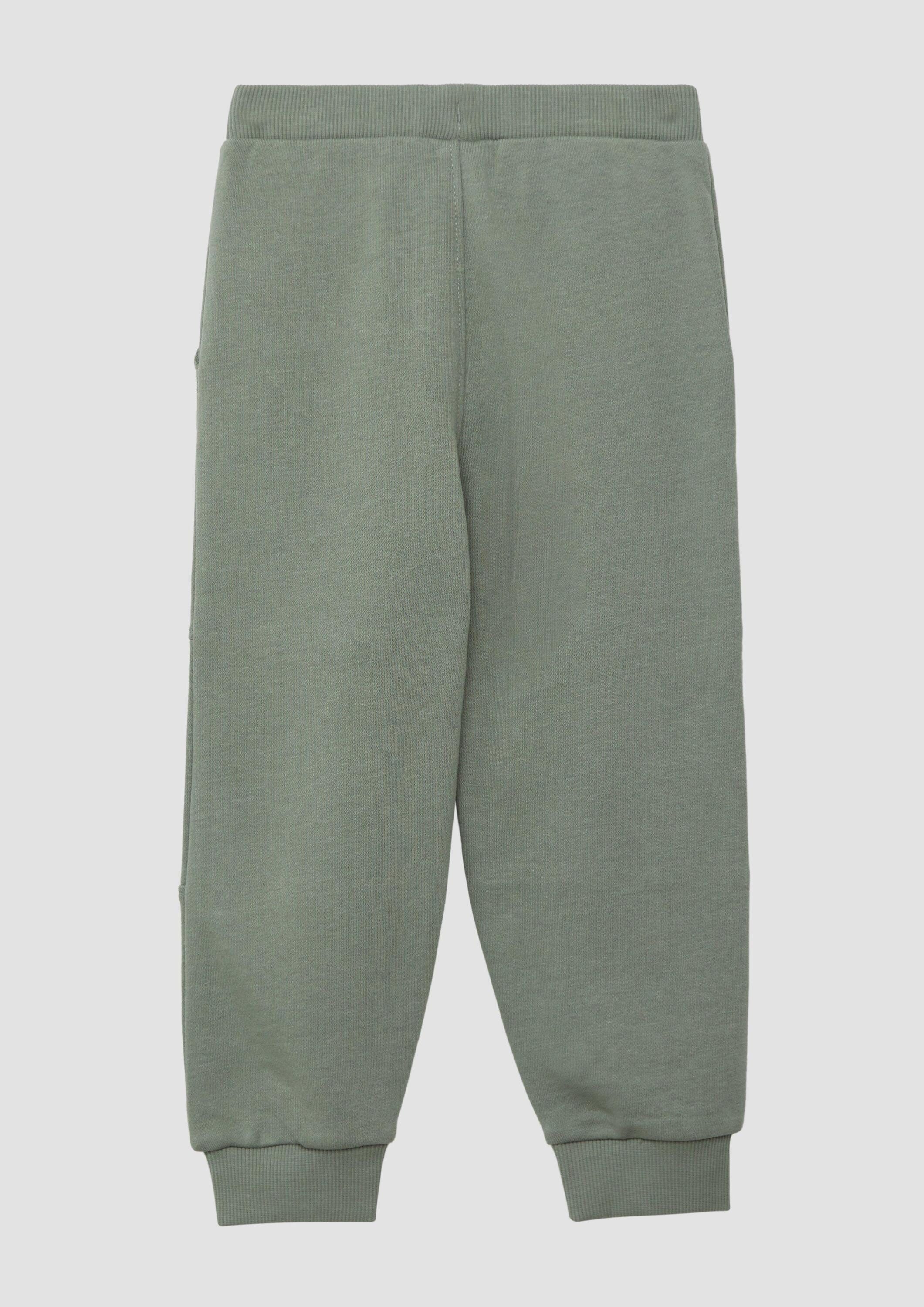 s.Oliver Jogginghose Leggins Jogpants mit Print und Weitenregulierung