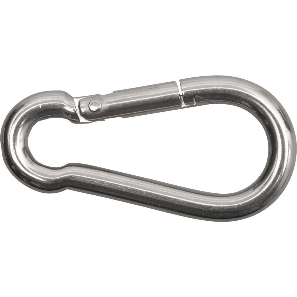 Karabiner SWG 680 304 005 80 Feuerwehrkarabinerhaken Edelstahl A4 (L x B) 50 mm