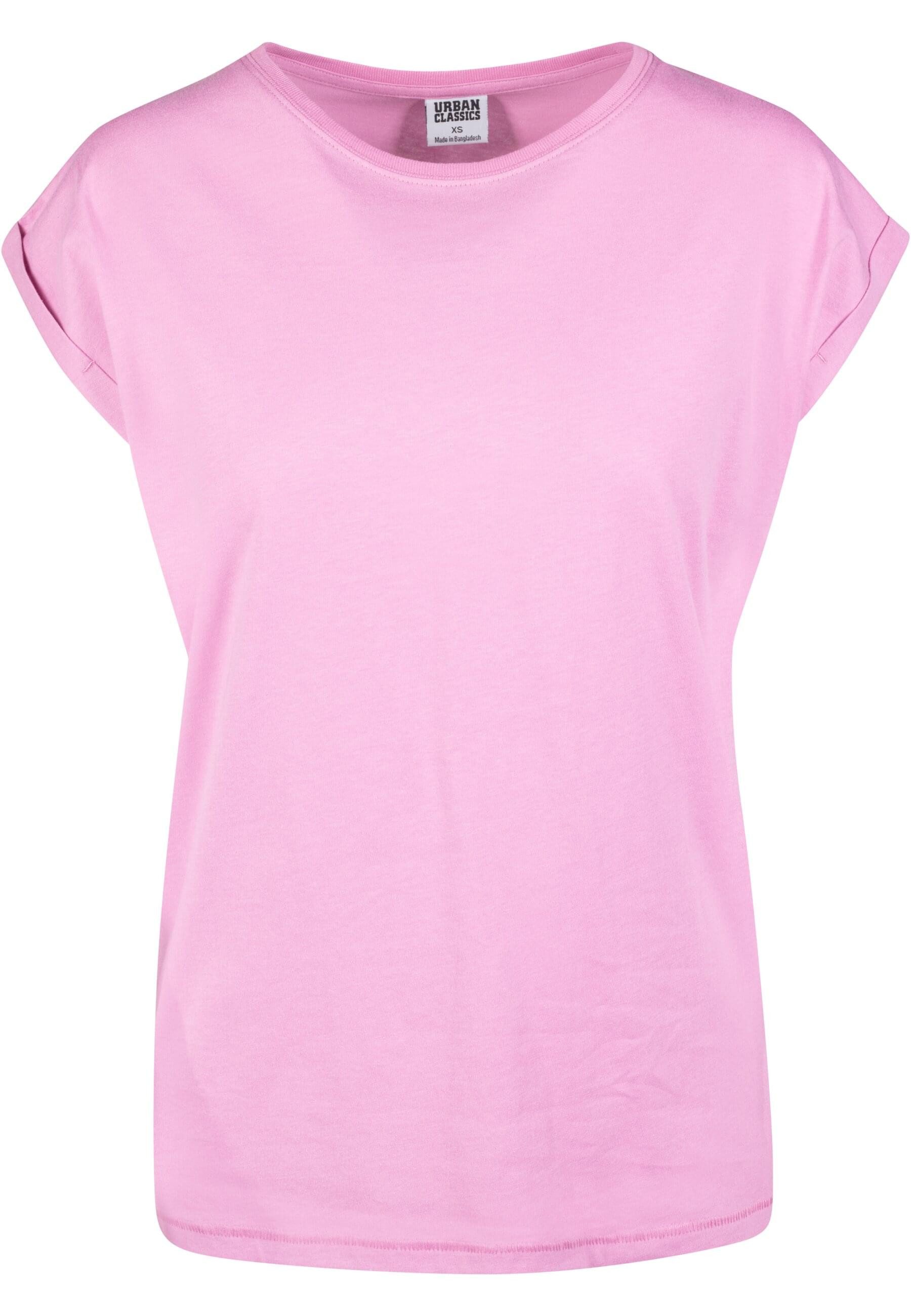 URBAN CLASSICS Kurzarmshirt Urban Classics Damen Ladies Extended Shoulder Tee (1-tlg)