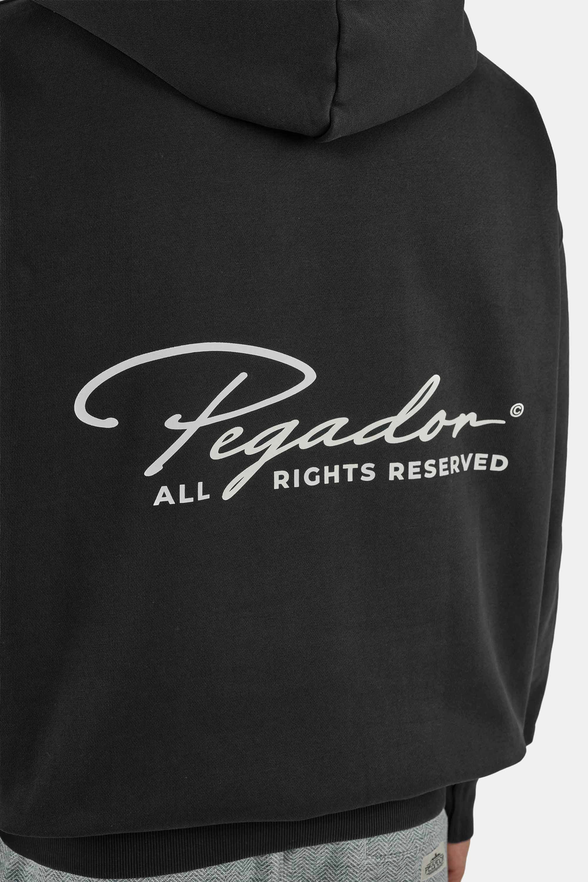 PEGADOR Kapuzensweatshirt Pike Oversized Hoodie Baumwollmischung, oversize – Bild 4 von 5