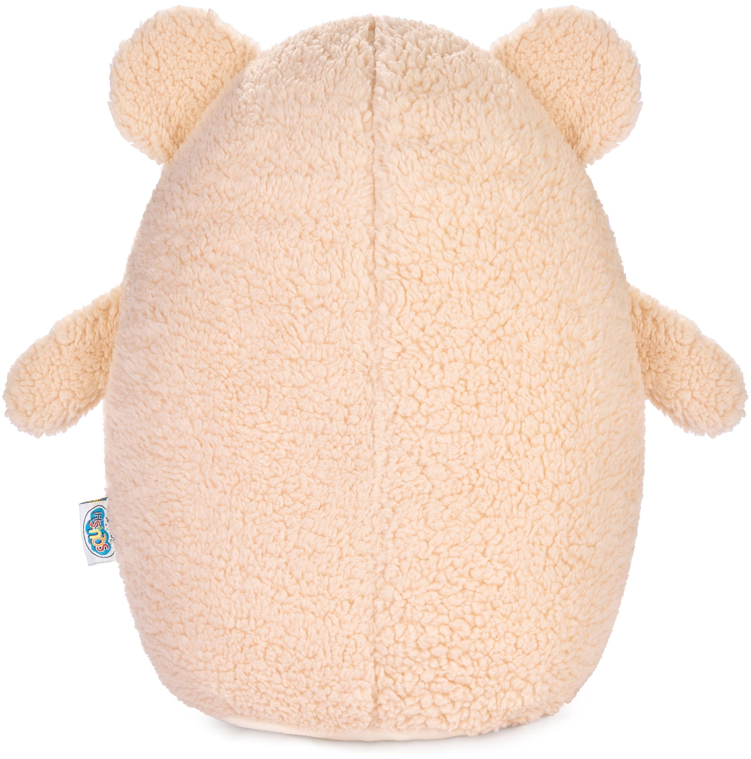 SQUISHBRUBIES Kuscheltier Bruno der Bär - 35 cm Stofftier - Superweich (Teddybär, 1-St., Beige), Teddy Plüschtier zum Kuscheln, Verschenken und Sammeln