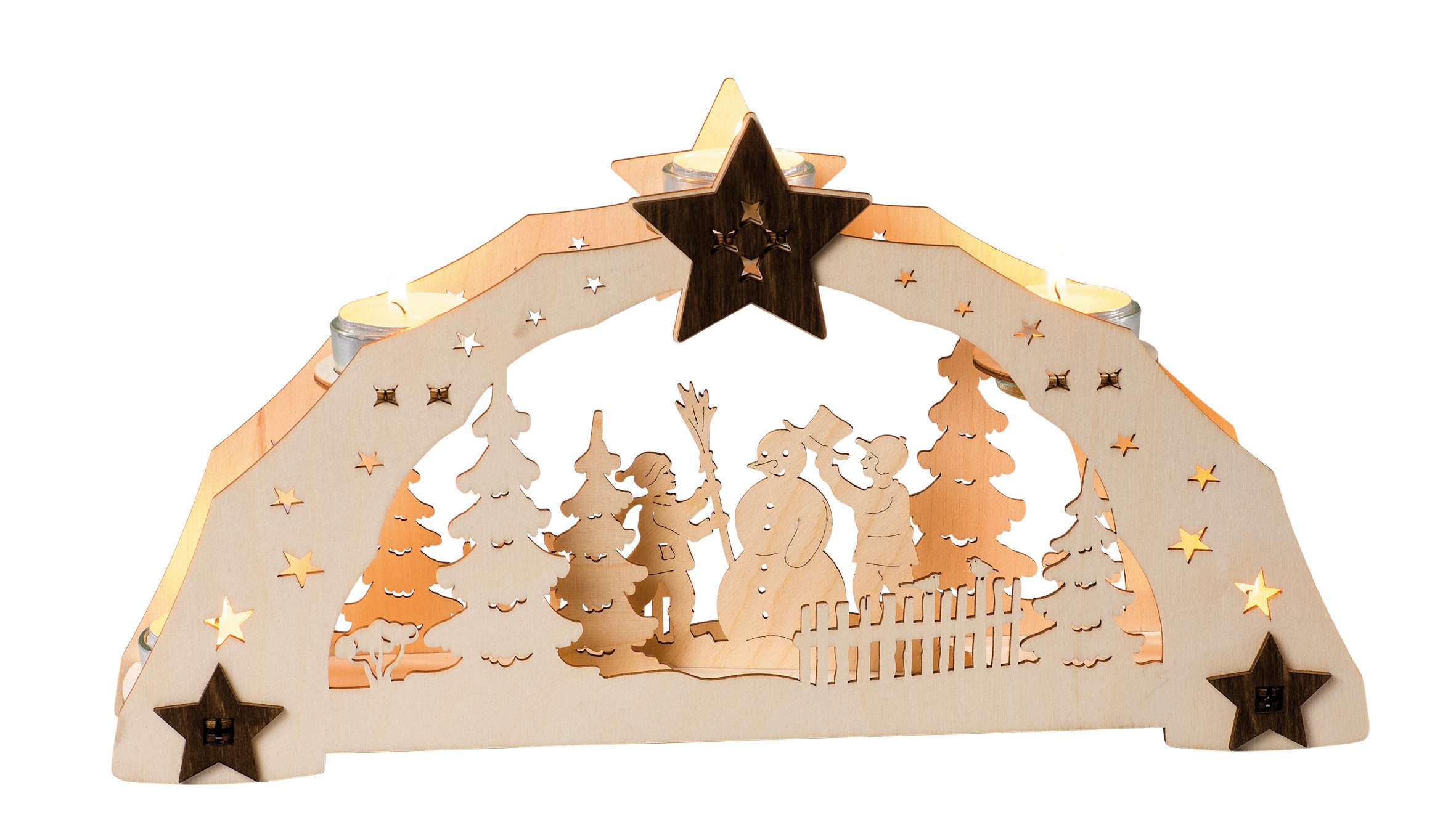 SAICO Original Настольные лампы Kinder mit Schneemann, BxHxT: 38x20x7 cm