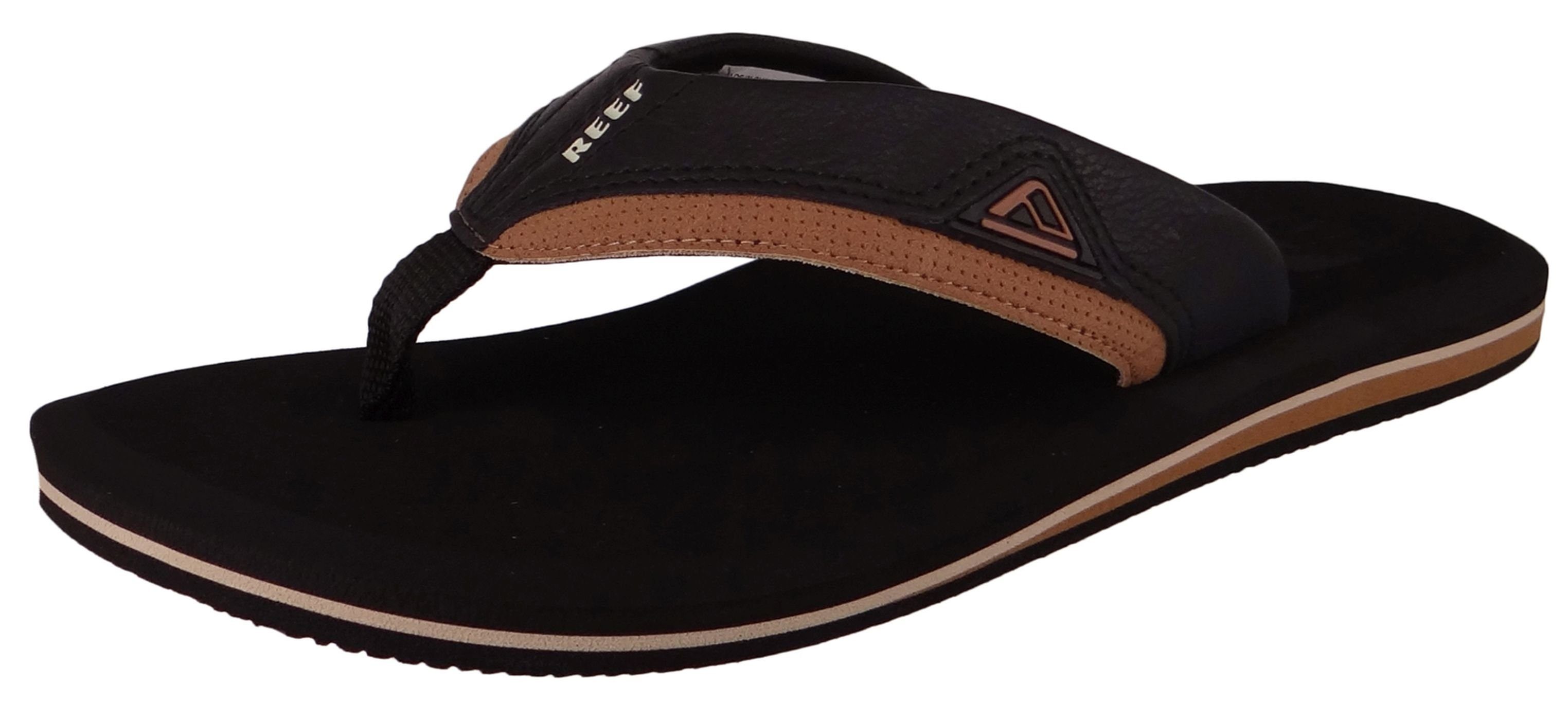 Reef CI6557 Cushion Dawn Zehentrenner Black/TAN Sandale