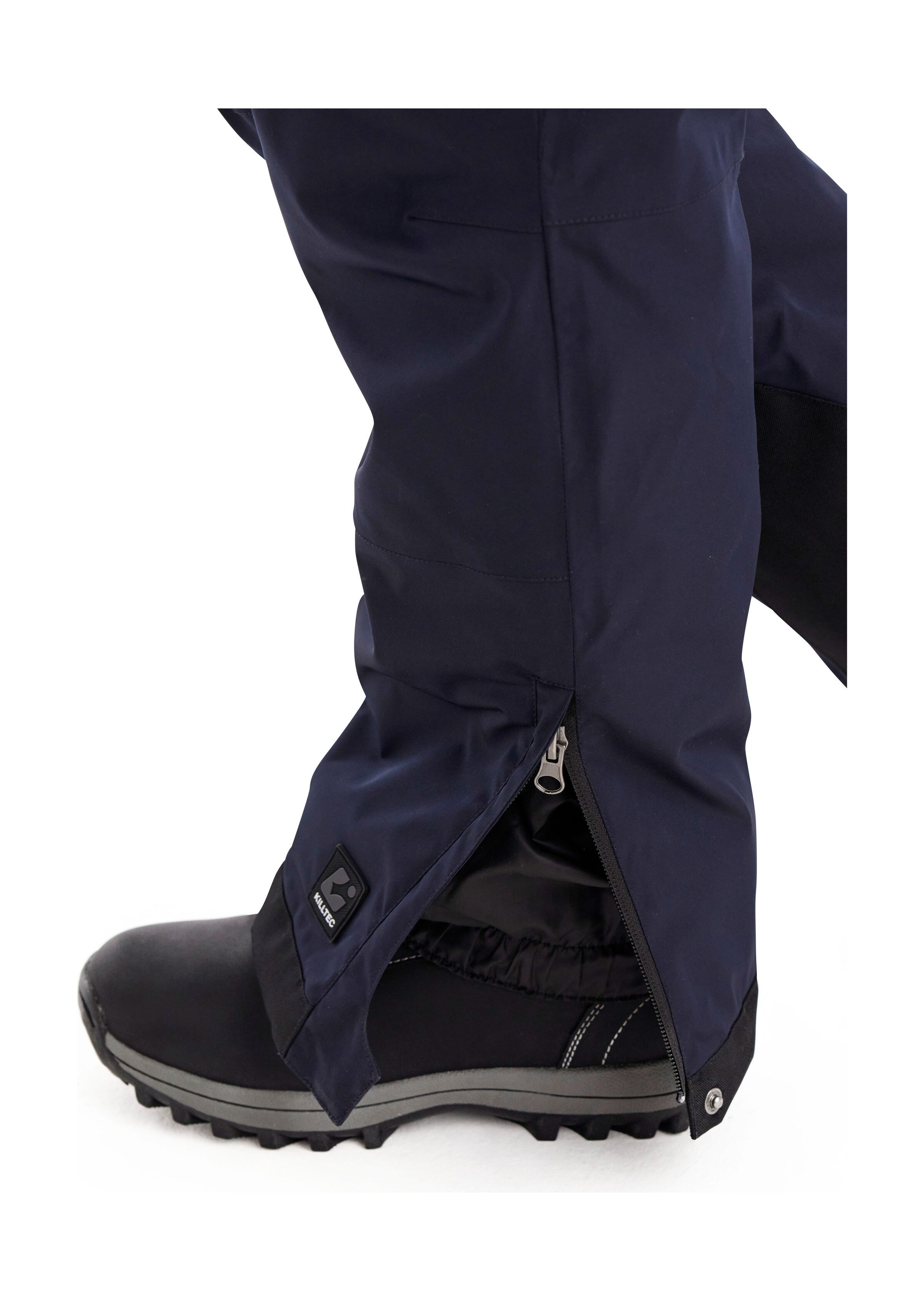 Killtec Skihose Boys Skihose 242 Wasserdichte Skihose mit abnehmbarem Latz und verstellbarem Bund