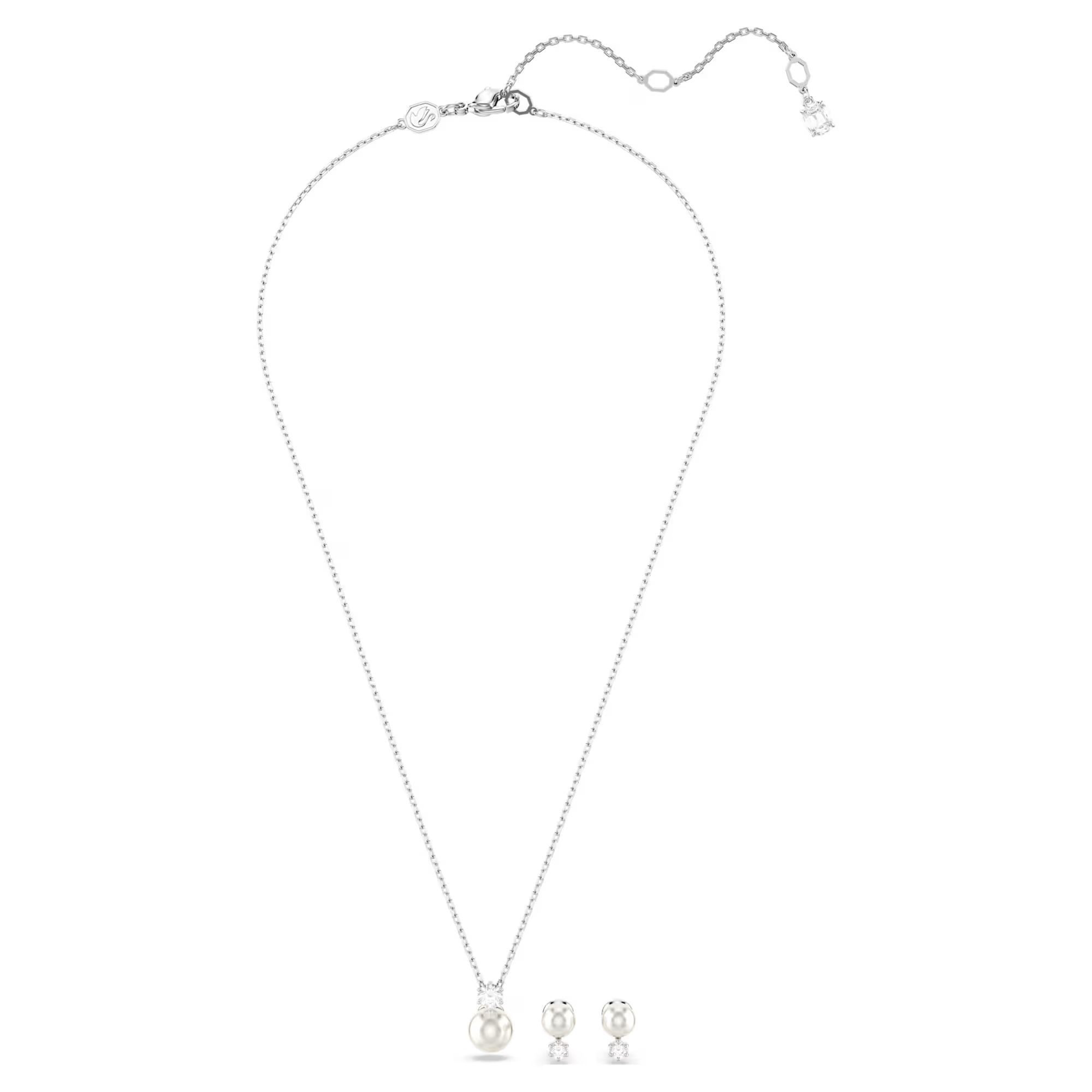 Swarovski Ohrring und Ketten Set Matrix günstig online kaufen