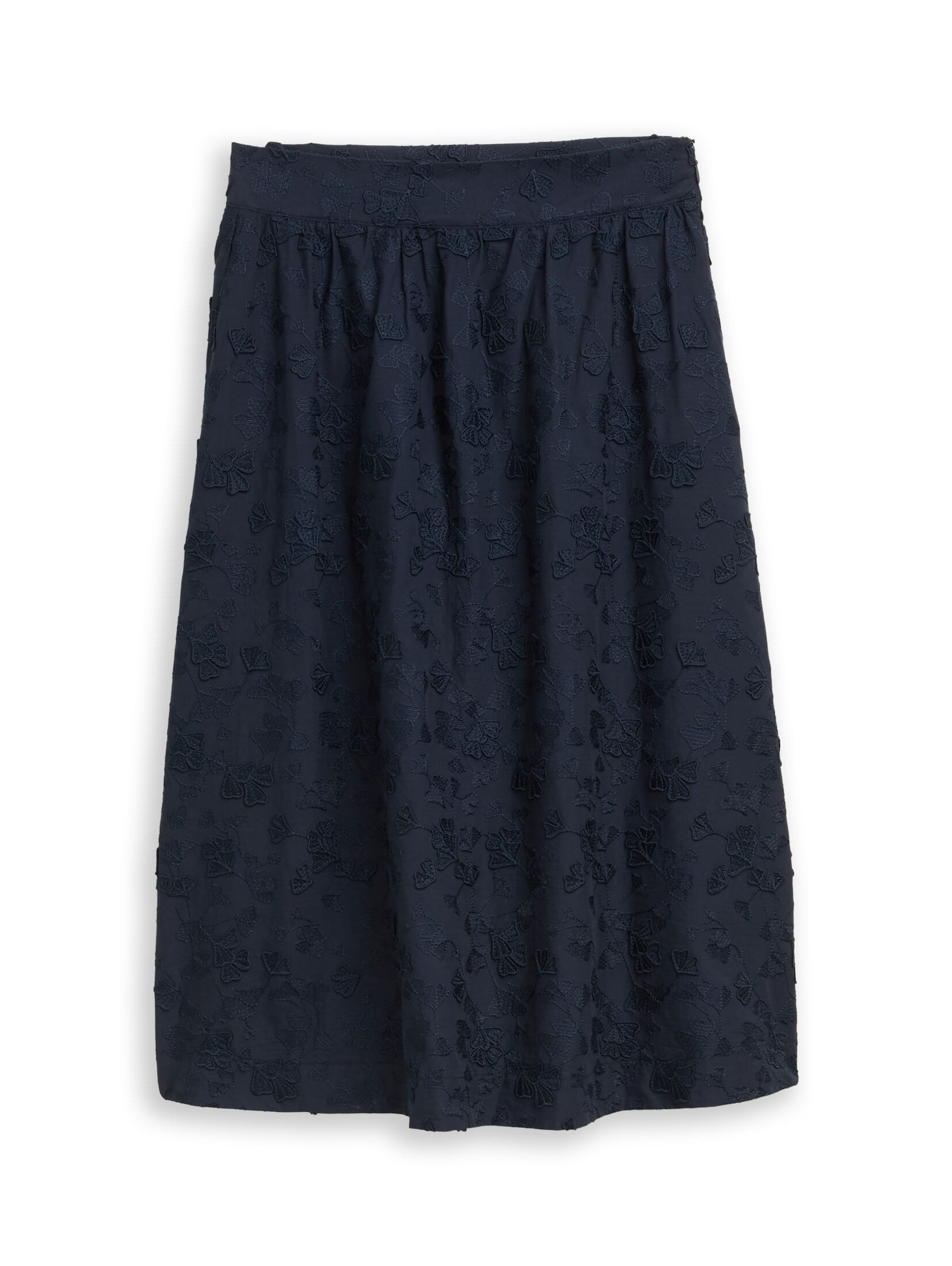 TOM TAILOR Sommerrock Röcke High Waist Midi-Rock mit Stickerei