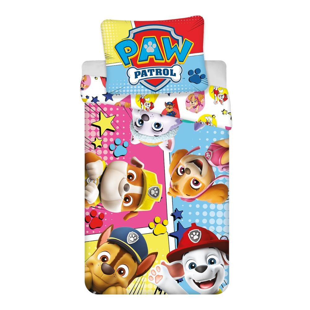 PAW PATROL Babybettwäsche PAW Patrol Baby- Bettwäsche "Köpfchen", 100x135cm