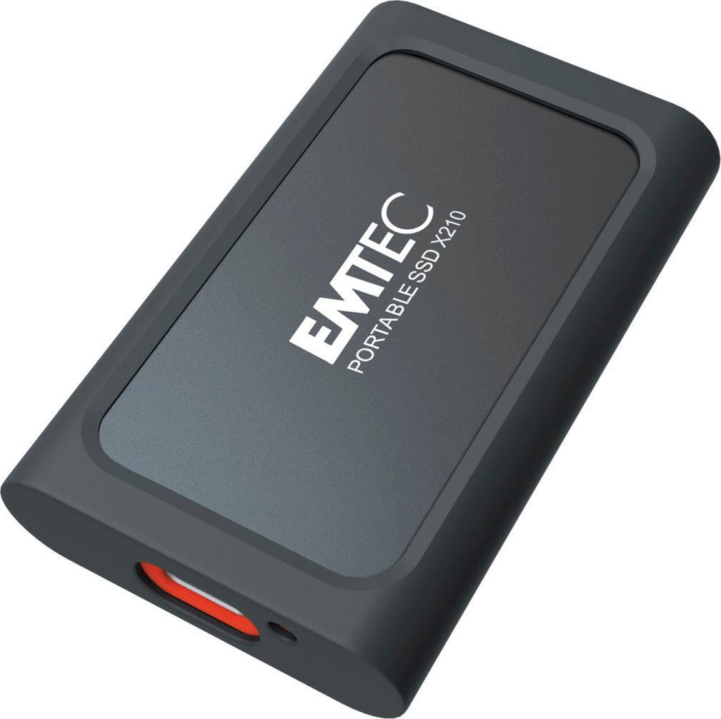 EMTEC X210 Elite Portable SSD 512GB externe SSD (512 GB) 500 MB/S Lesegeschwindigkeit, 500 MB/S Schreibgeschwindigkeit