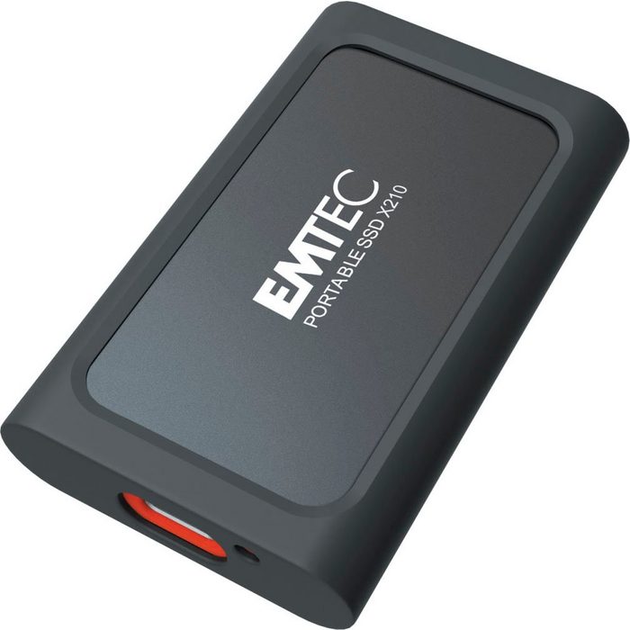 EMTEC »X210 Elite Portable SSD 512GB« externe SSD (512 GB) 500 MB/S Lesegeschwindigkeit 500 MB/S Schreibgeschwindigkeit