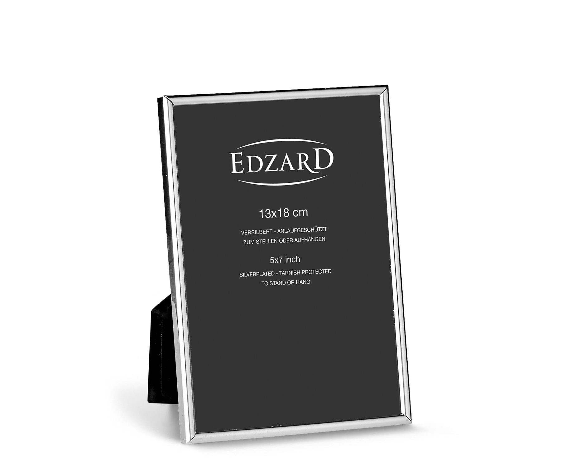 EDZARD Bilderrahmen Genua, versilbert und anlaufgeschützt, für 13x18 cm Fot günstig online kaufen