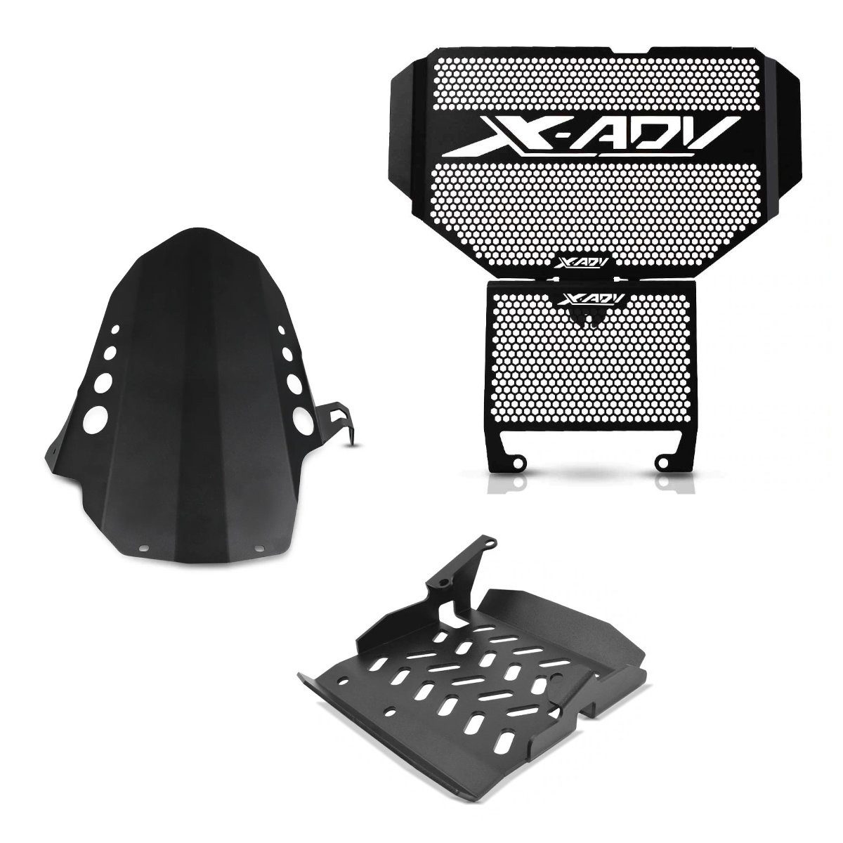 Motor-Schutzhülle Kühlerabdeckung passend für Honda X-ADV 17-24 Kühlergrill # KG1 + Moto