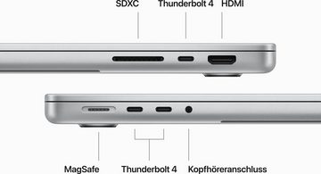 Apple MacBook Pro 14'' Notebook (35,97 cm/14,2 Zoll, Apple M3 Max, 30-Core GPU, 8000 GB SSD)