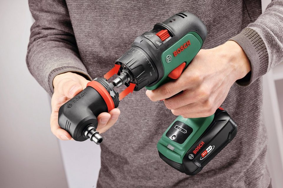 Bosch Home & Garden Akku-Schlagbohrschrauber AdvancedImpact 18, max. 1500 U/ min, mit Akku und Ladegerät, Kompatibel mit alle Geräten der 18V POWER FOR  ALL ALLIANCE