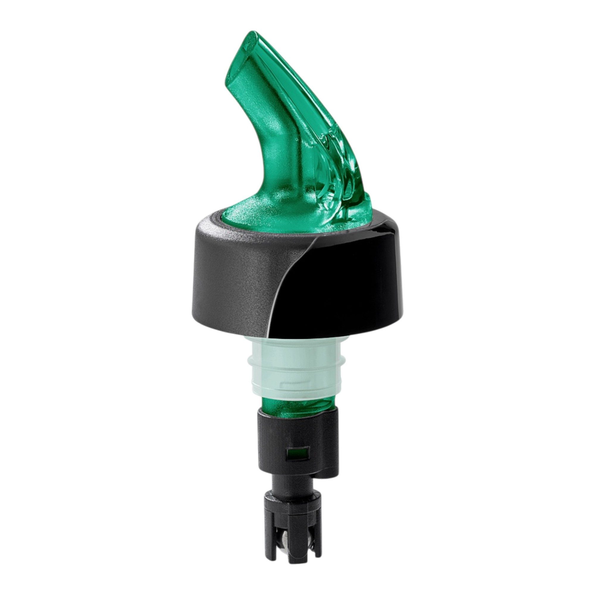 Fuchs Gastronomiebedarf Flaschenausgießer Compact® Flaschen Portionierer Neon Gelb mit Dosierung, 1-St., tiefkühlgeeignet bis -10 °C