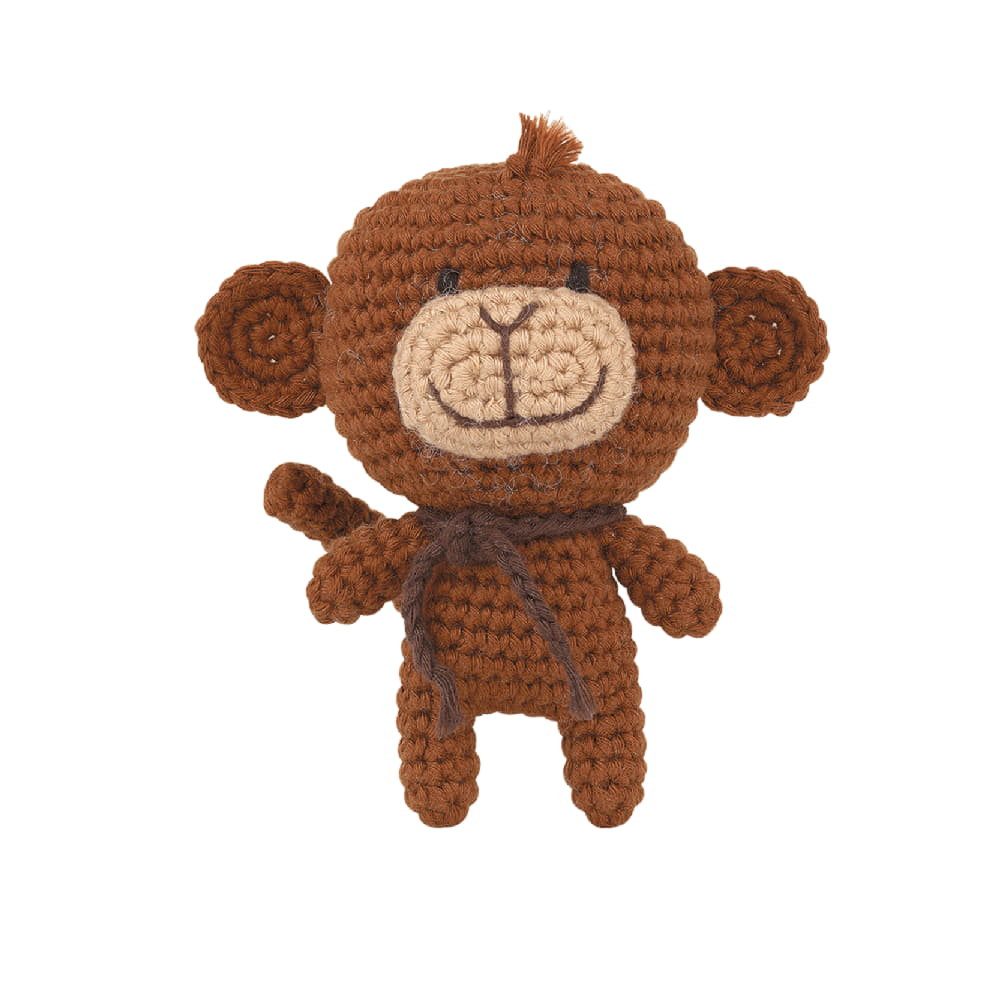 Anchor Kreativset Zestaw amigurumi na szydełku z kotwicą "Małpka Mimi", 9 cm, (embroidery kit by Marussia)
