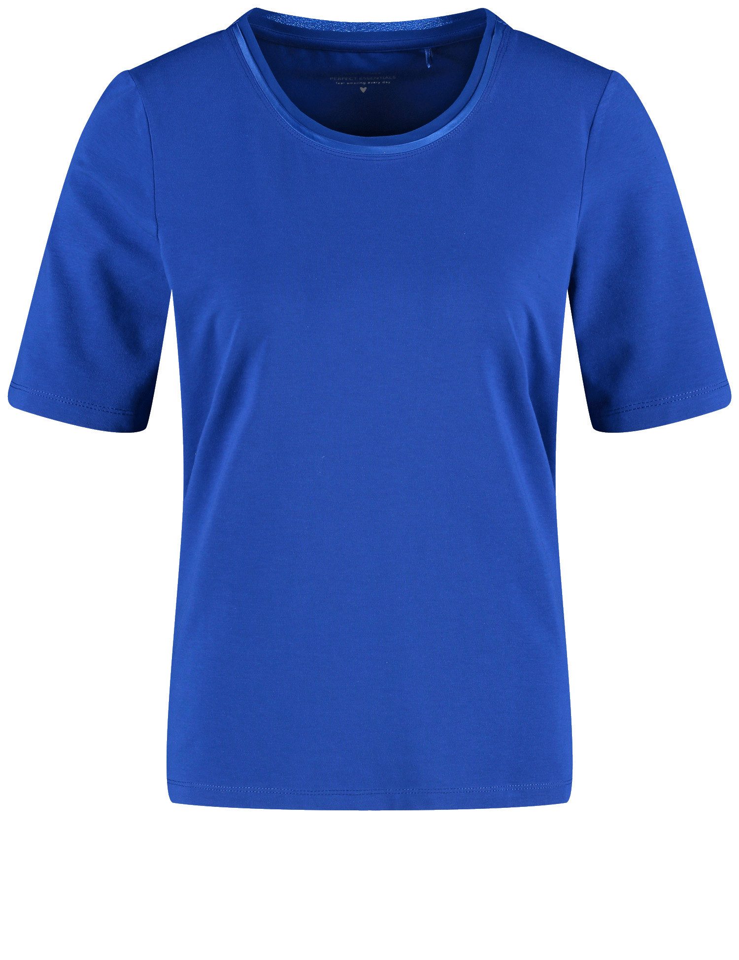 GERRY WEBER Shirtbluse Halbarmshirt mit Chiffonblende günstig online kaufen