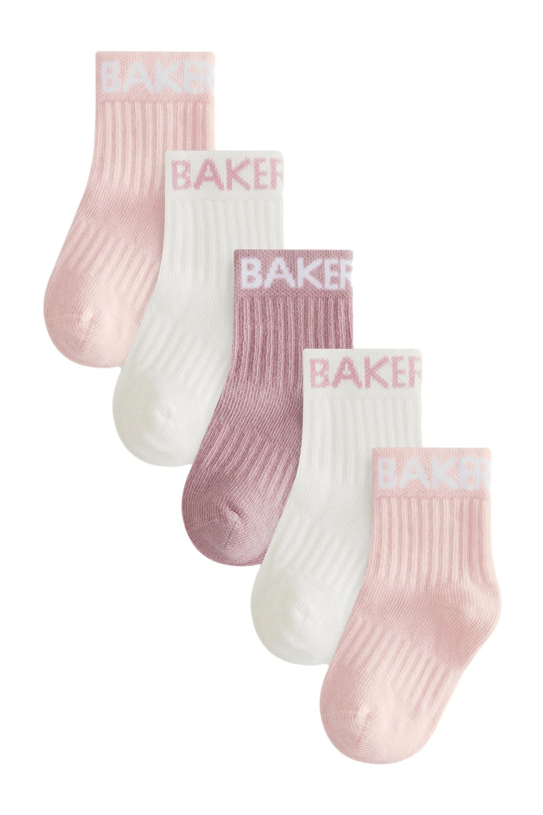 Baker by Ted Baker Basicsocken Baker by Ted Baker 5er-Pack Socken, Baumwolle (1-Paar)