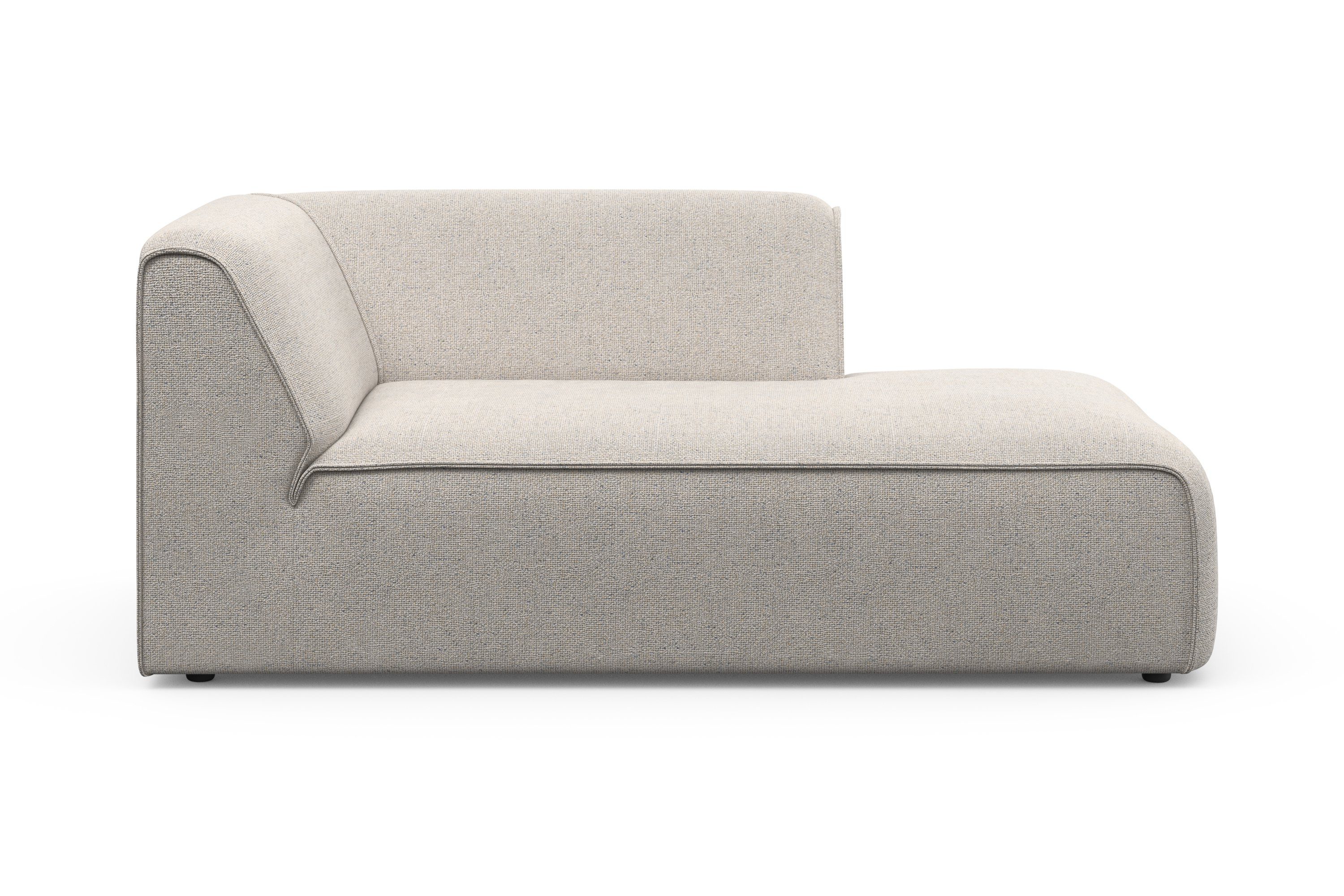 OTTO home Ottomane Merid Chaiselongue, Maße B/T/H: 100/162/70 cm, als Modul oder separat verwendbar, für individuelle Zusammenstellung