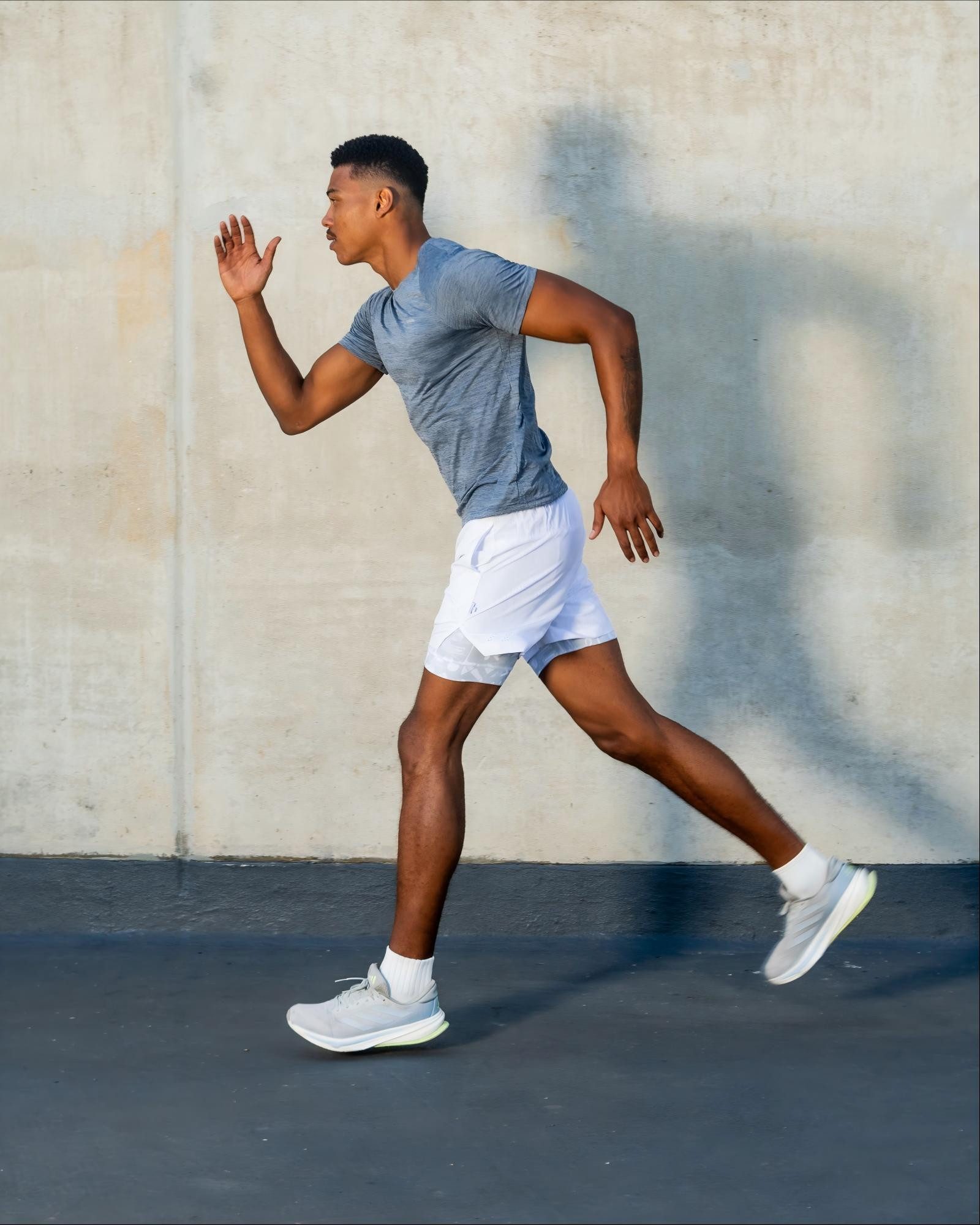 MaaMgic Laufshorts Herren 2-in-1 atmungsaktiv Trainingsshorts Stretch kurz Sporthose (1-tlg)