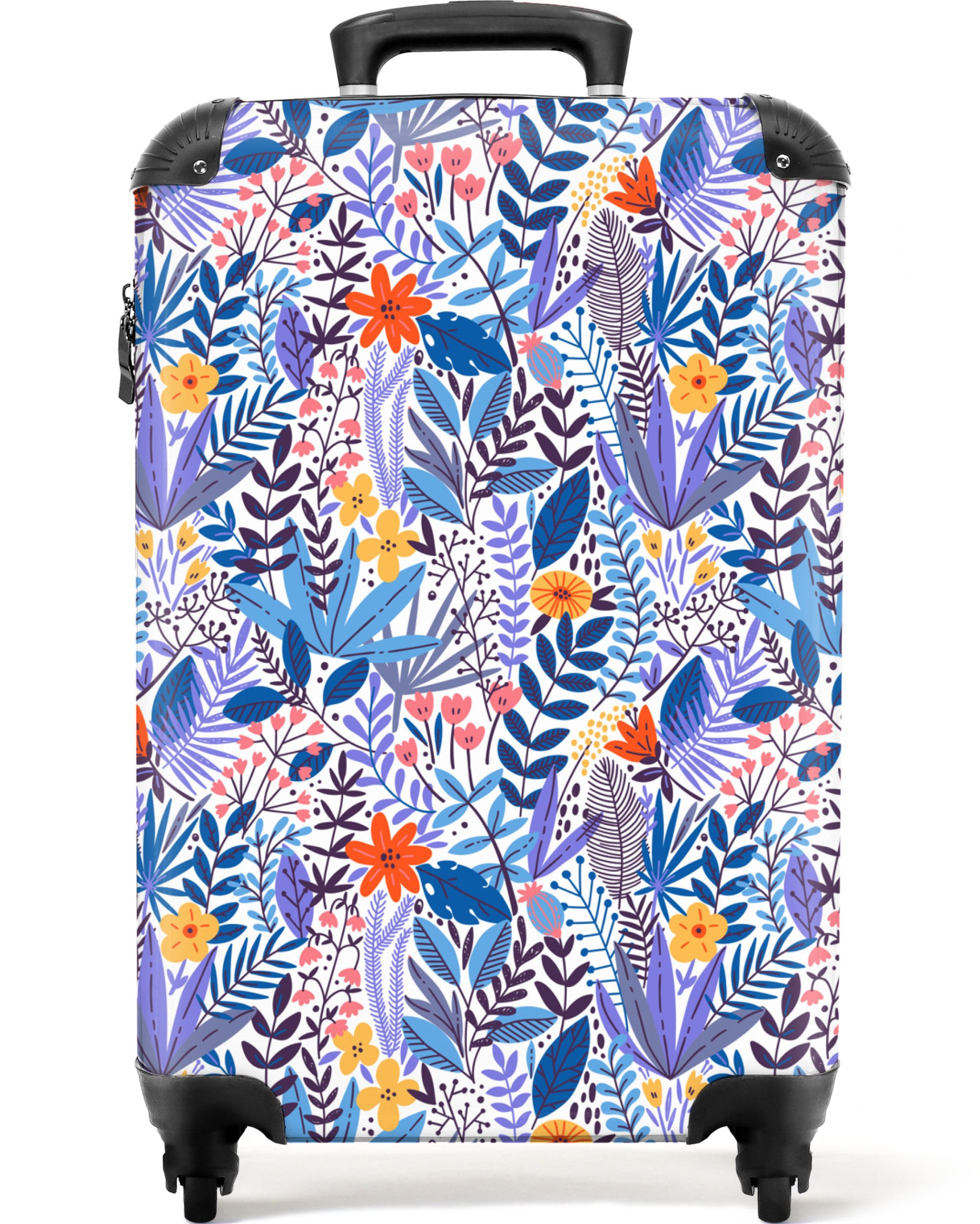 NoBoringSuitcases.com© Hartschalen-Trolley Blumen - Pflanzen - günstig online kaufen