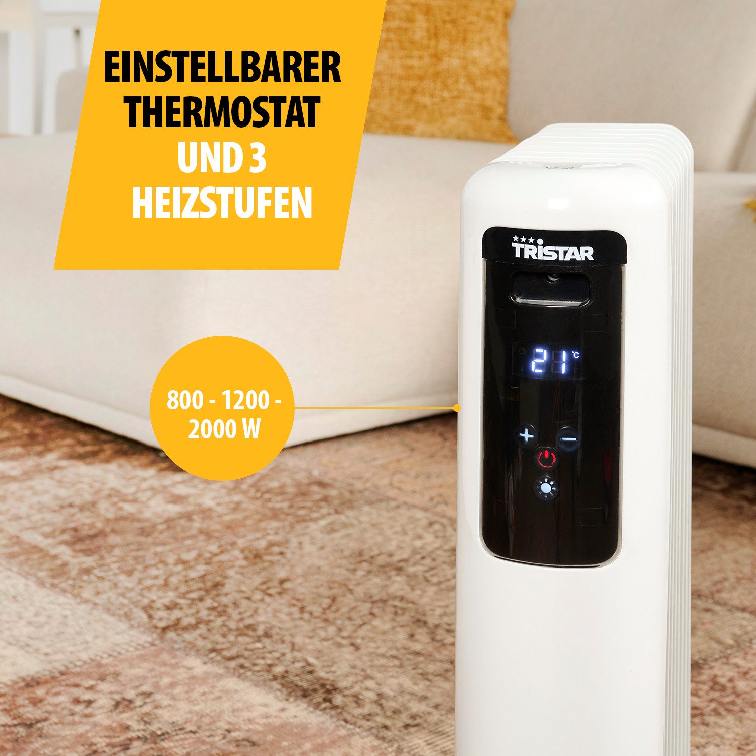 Tristar Ölradiator KA-5189, 800 W, Timerfunktion