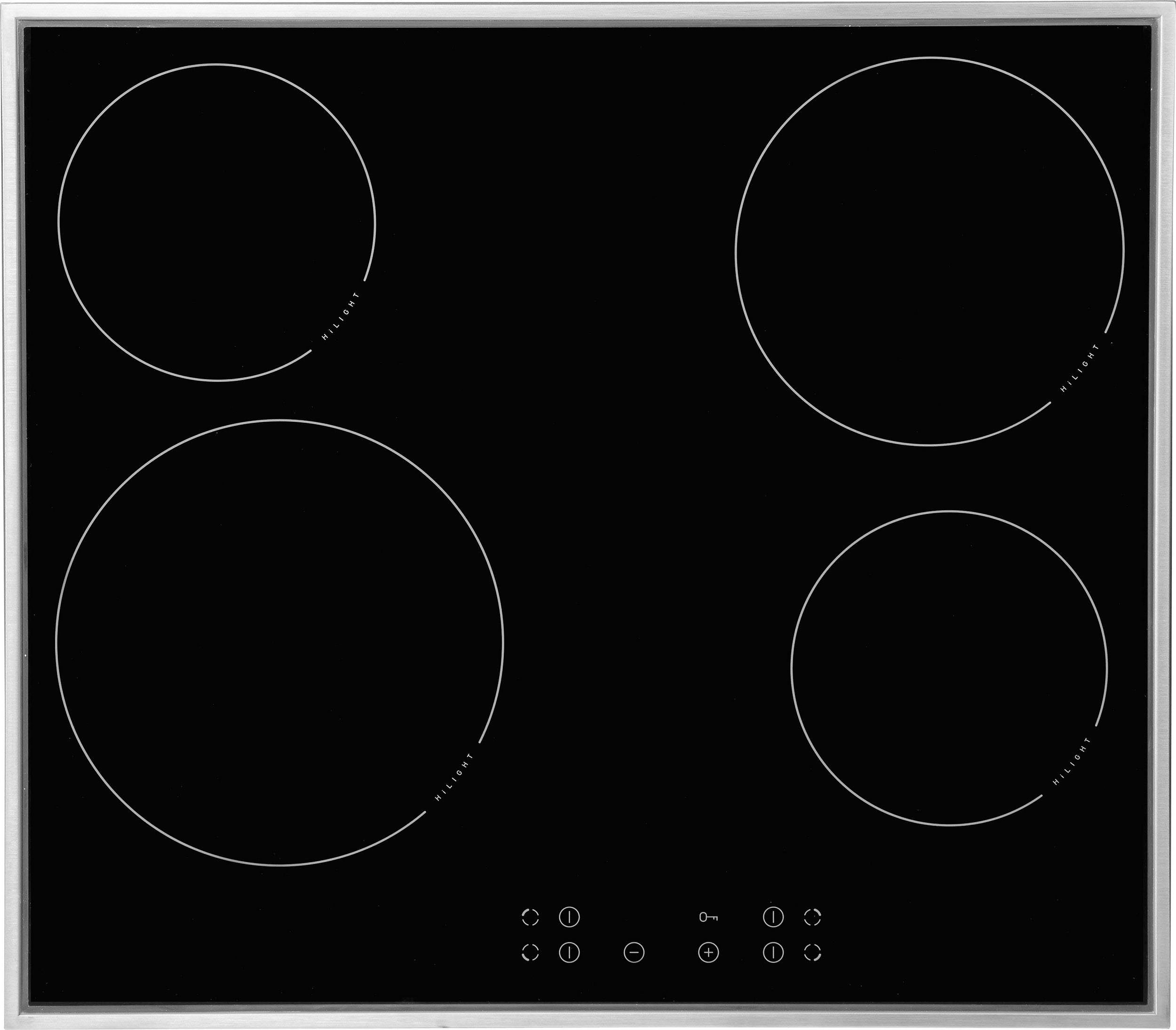 Amica Elektro-Kochfeld KMC 744 600 E, Einfache Bedienung für entspanntes und gleichmäßiges Kochen